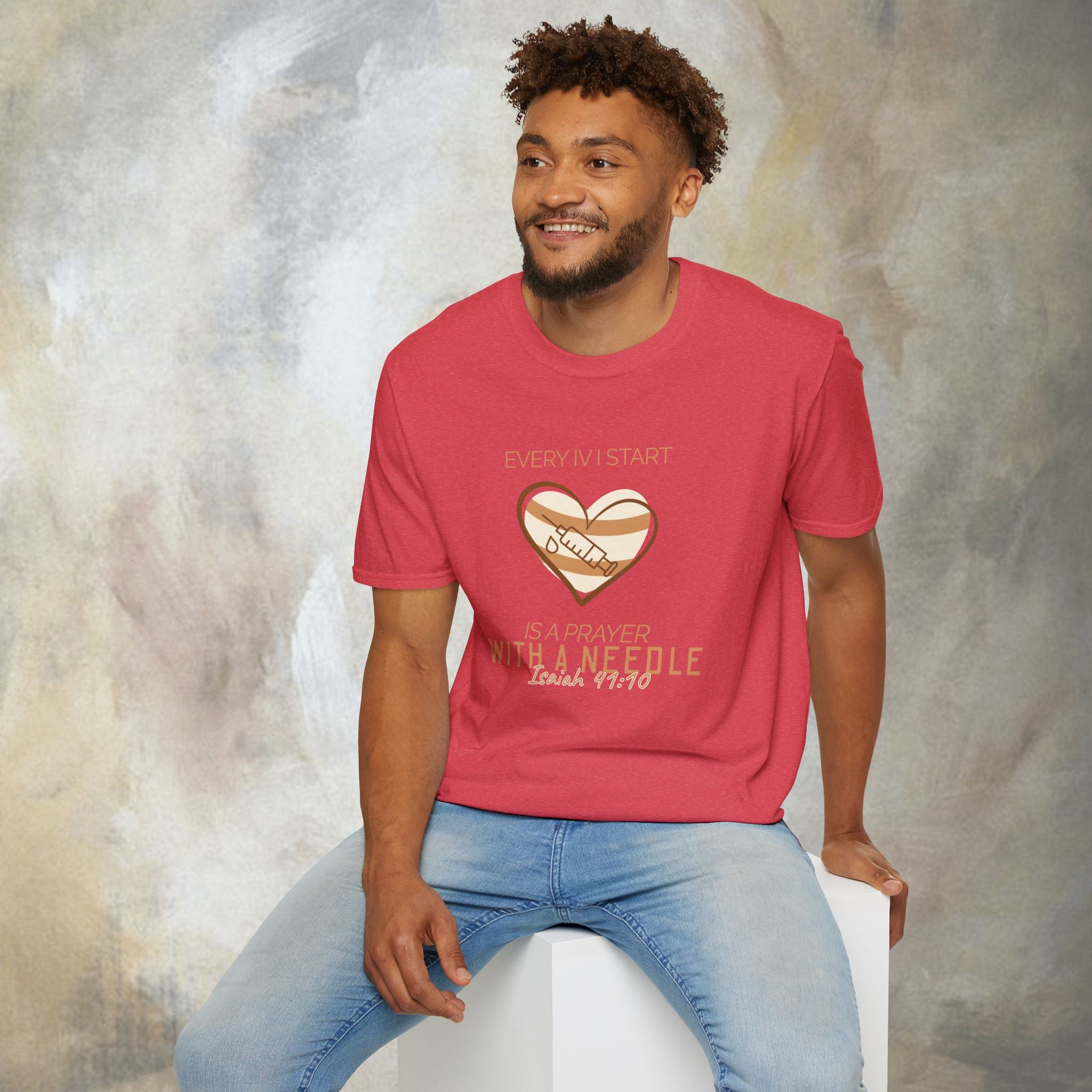 The prayer with a needle T-shirt