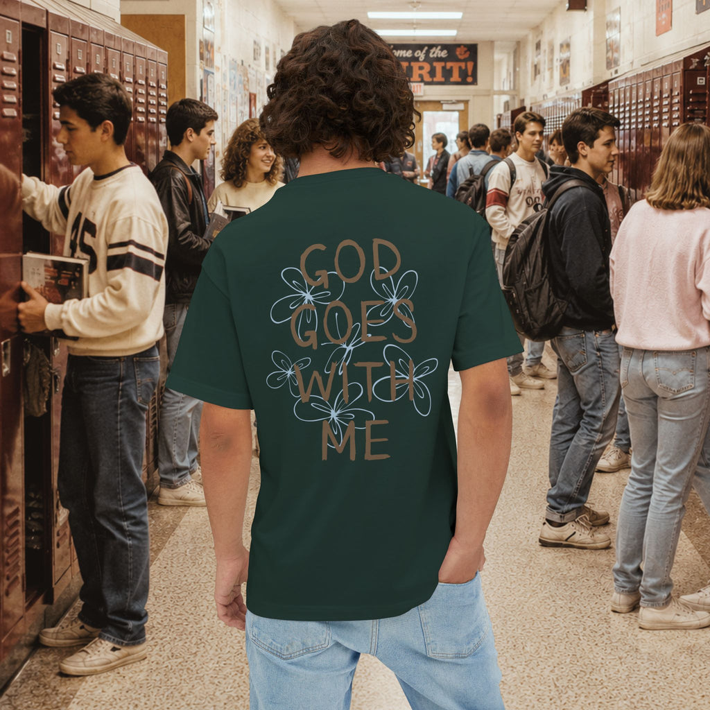 God Goes With Me Oversize T-Shirt