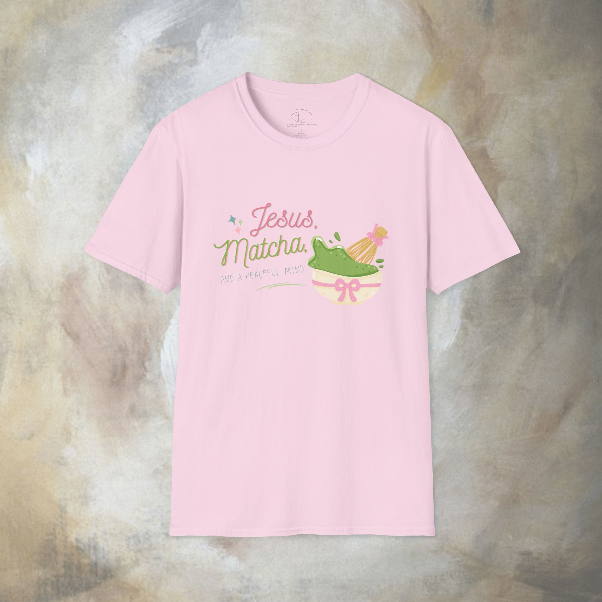 Jesus, Matcha and a peaceful mind T-shirt