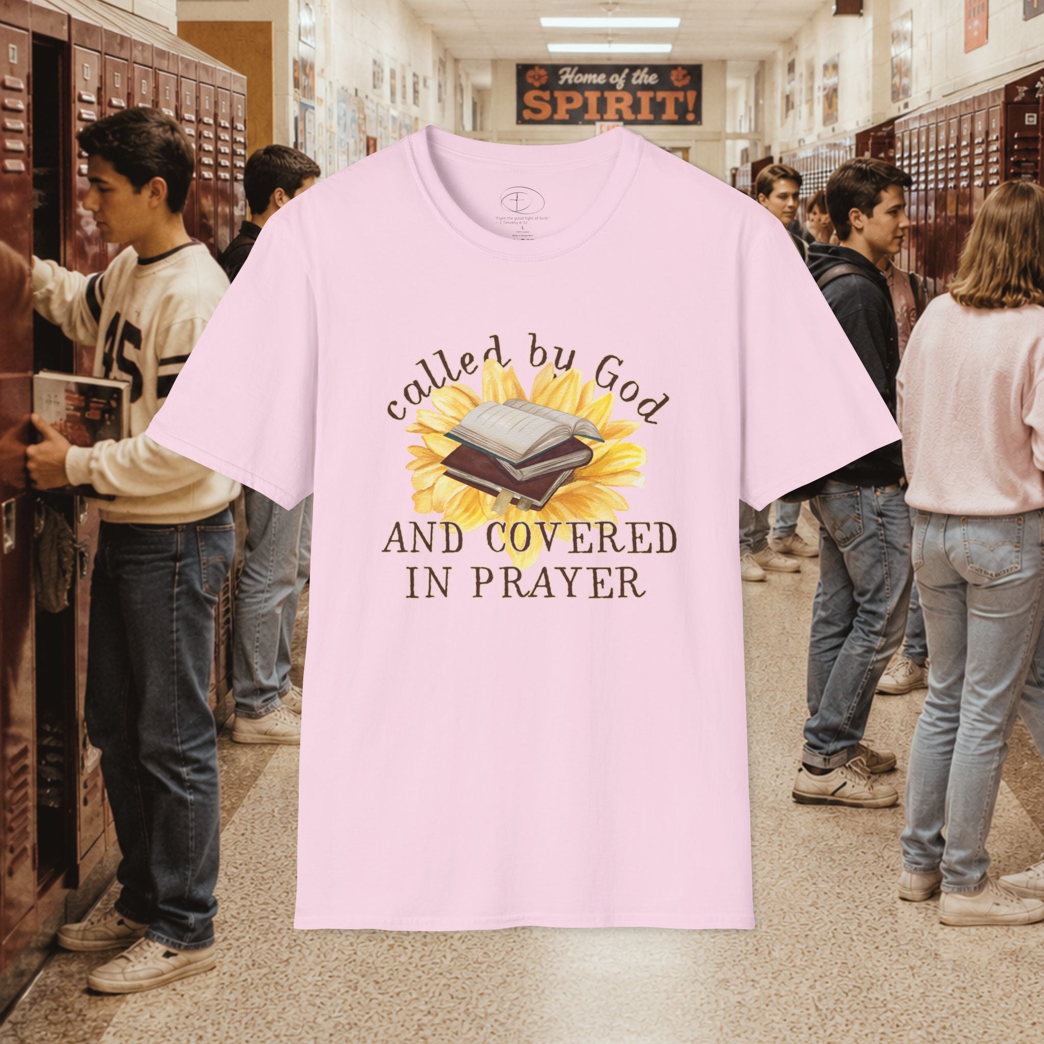 Called by God & Covered in Prayer T-Shirt