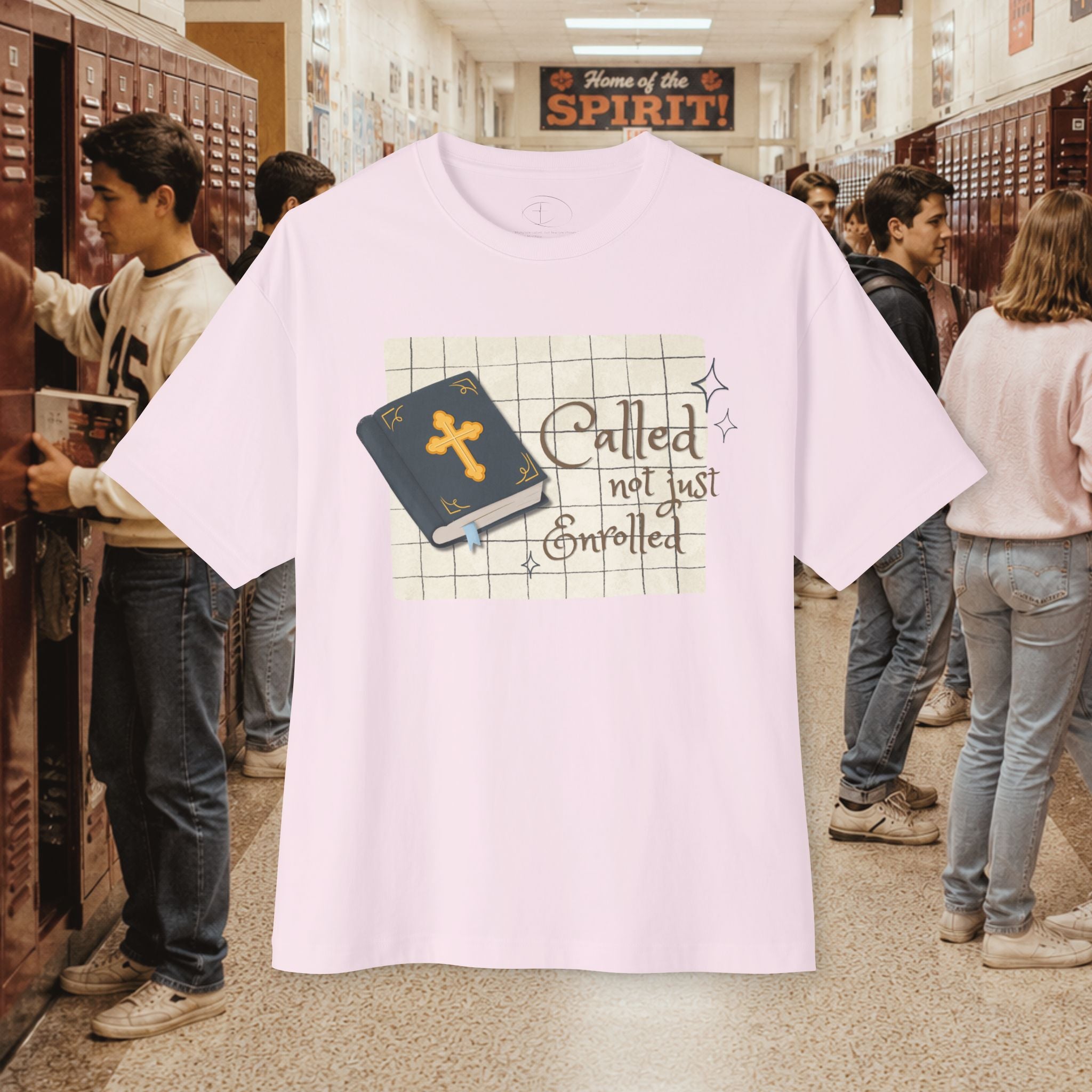 Called Not Just Enrolled Oversized Boxy T-Shirt