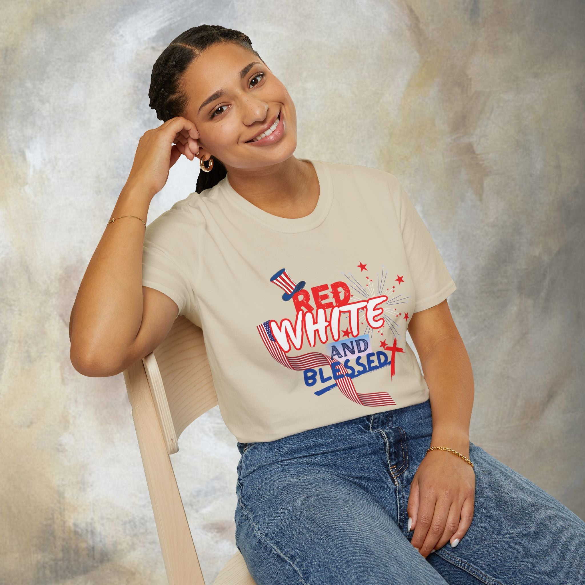 Red White and Blessed T-Shirt