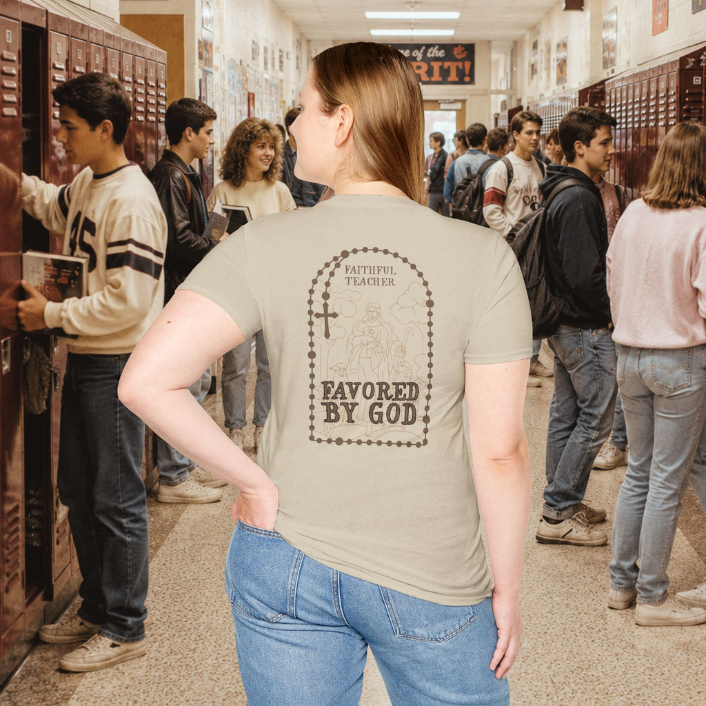 Faith Within T-Shirt — Inspirational Christian Script Tee
