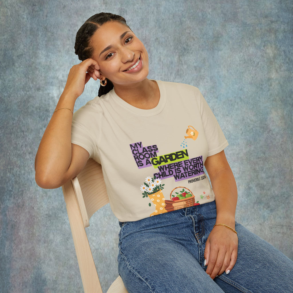 My Classroom Is a Garden Proverb 22:6 T-Shirt