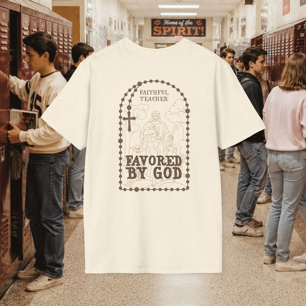 Faith Within T-Shirt — Inspirational Christian Script Tee