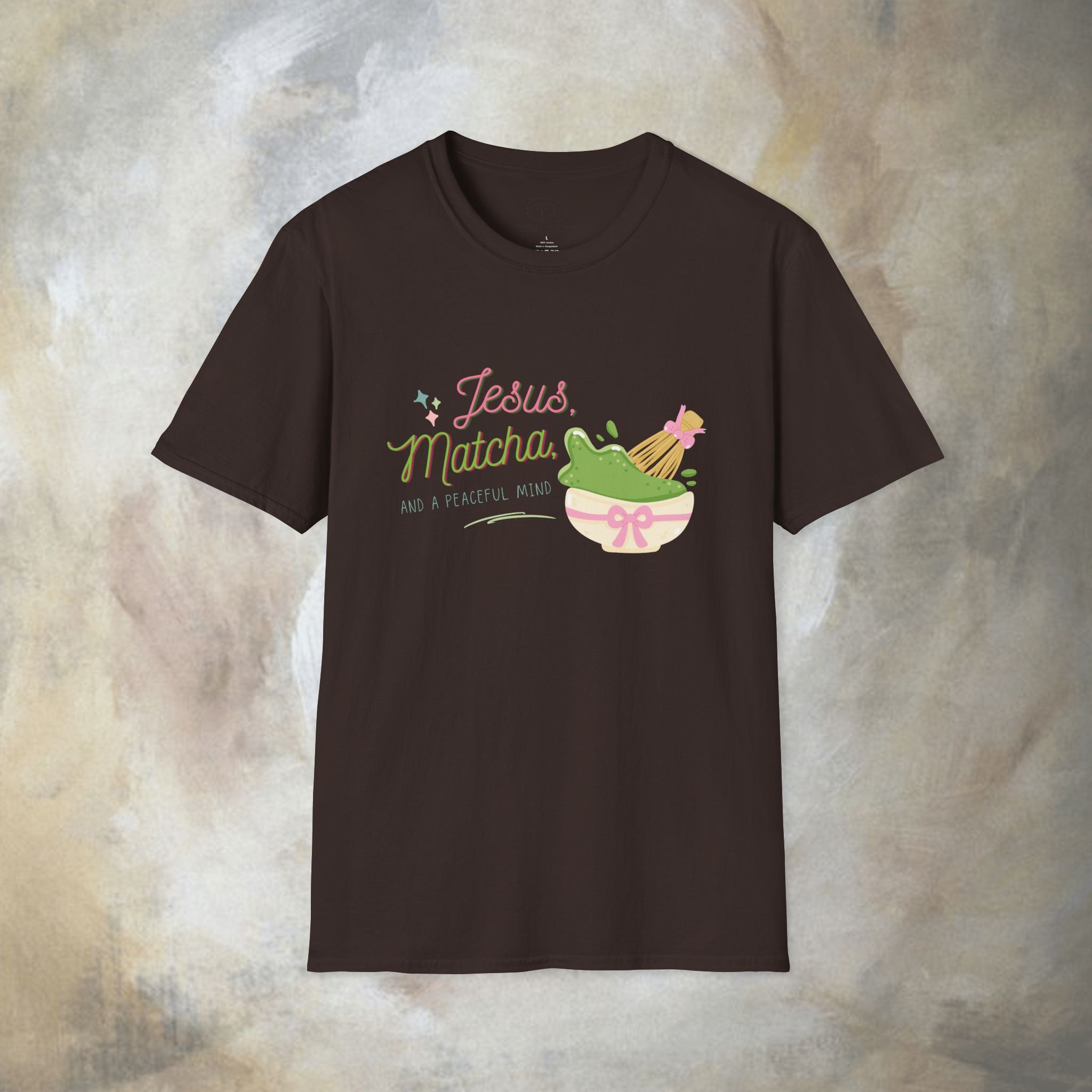 Jesus, Matcha and a peaceful mind T-shirt