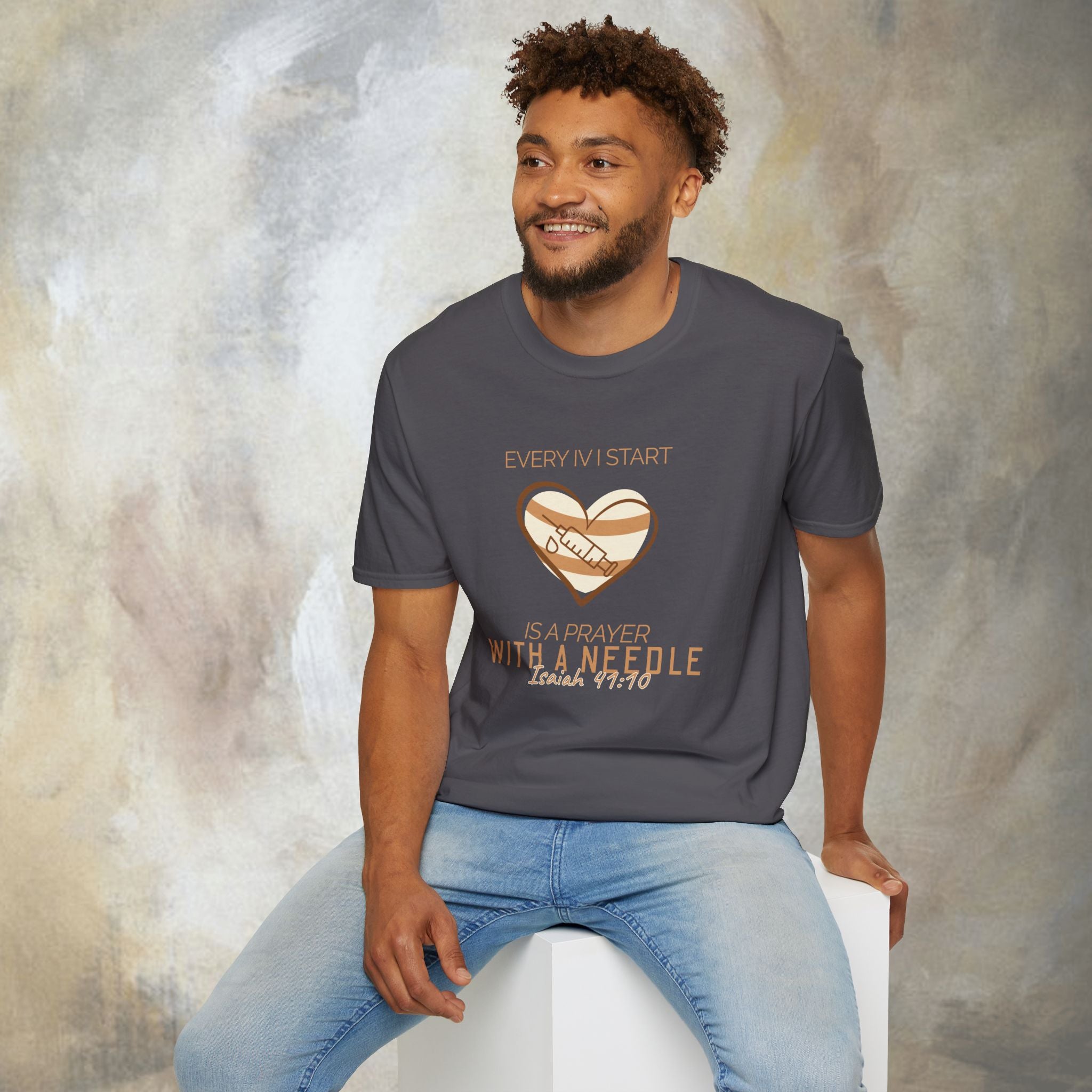 The prayer with a needle T-shirt