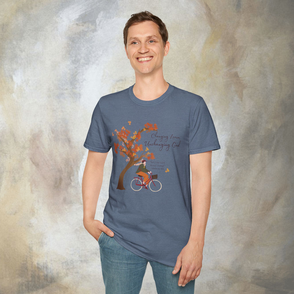 "Changing Leaves, Unchanging God" T-Shirt
