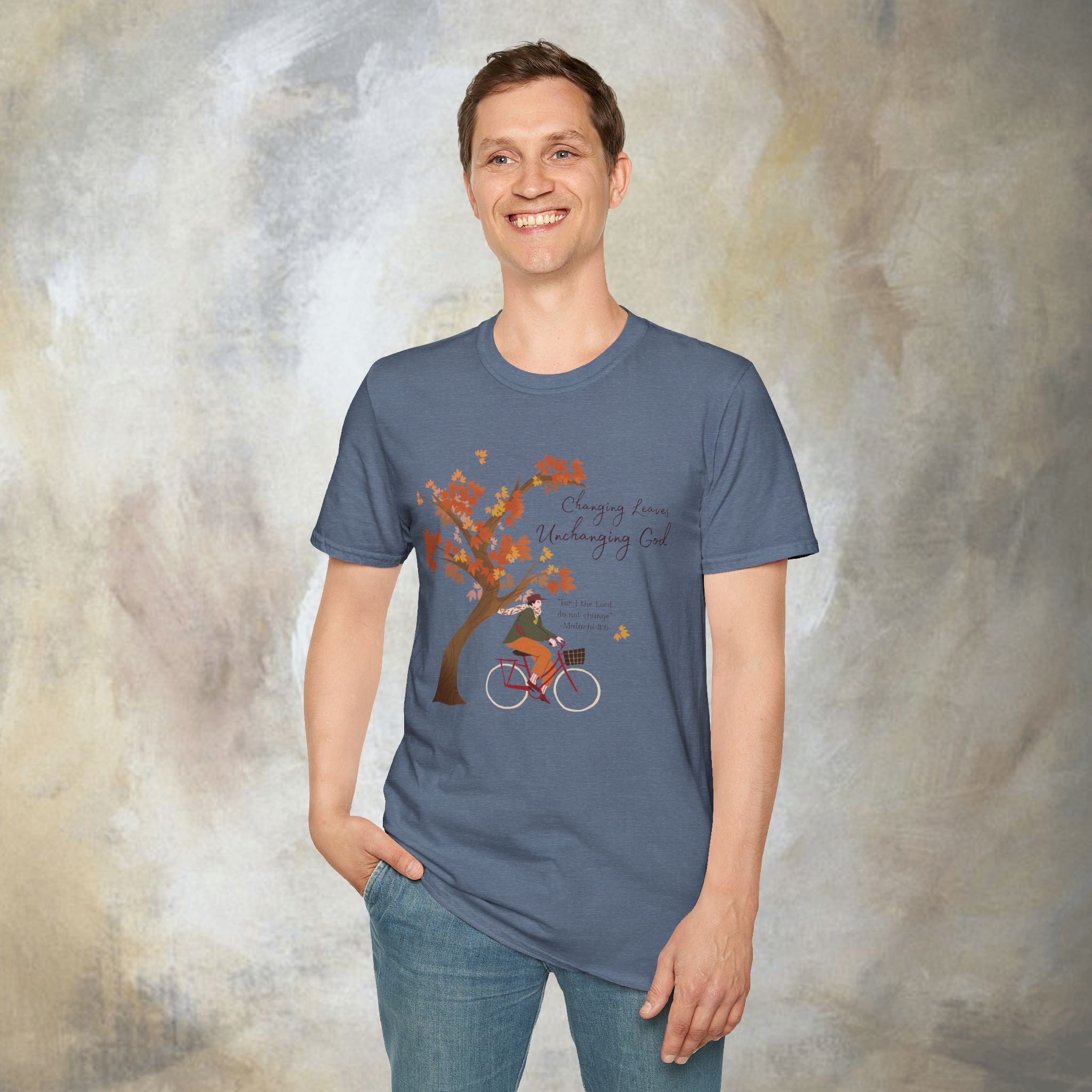"Changing Leaves, Unchanging God" T-Shirt