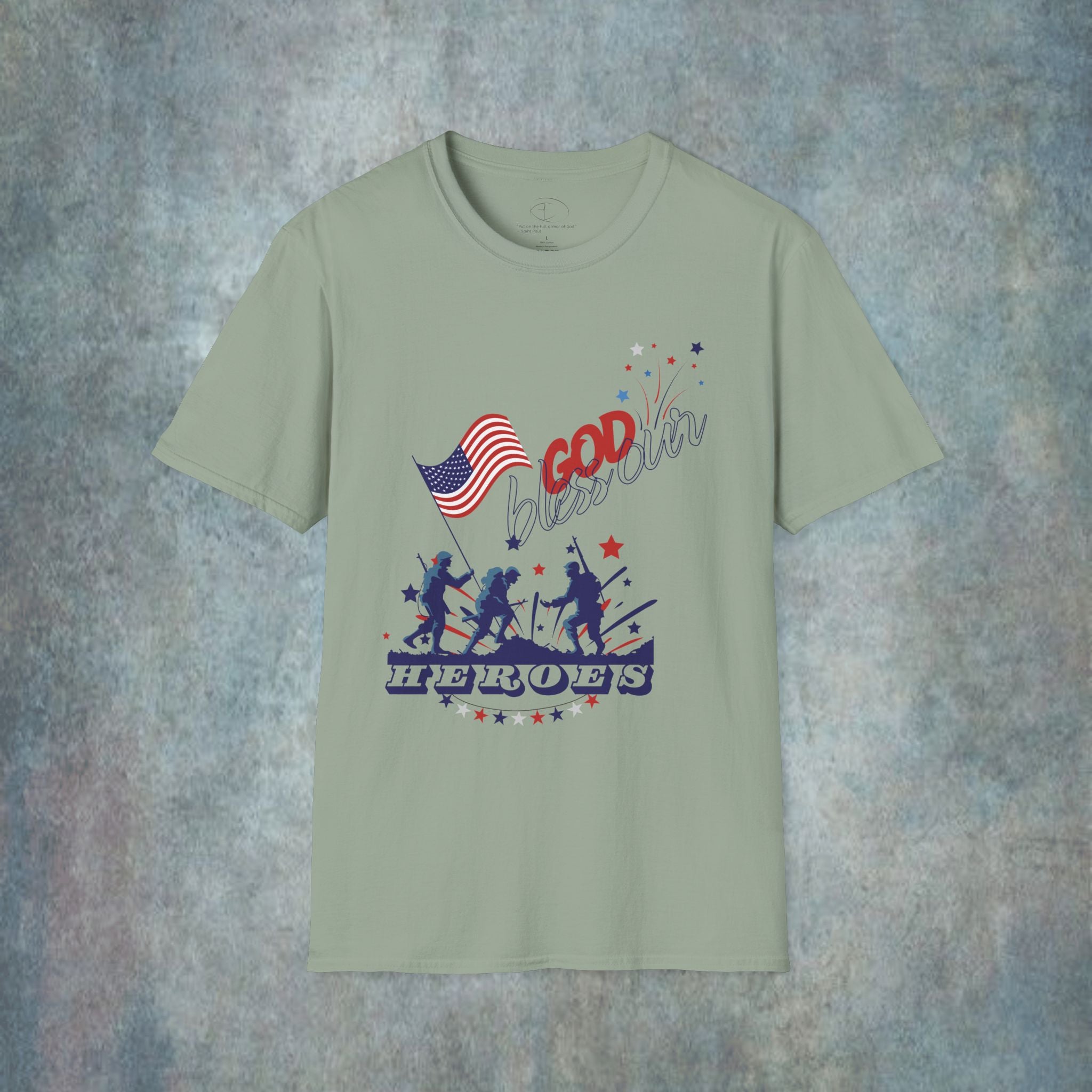God Bless our heroes T-Shirt