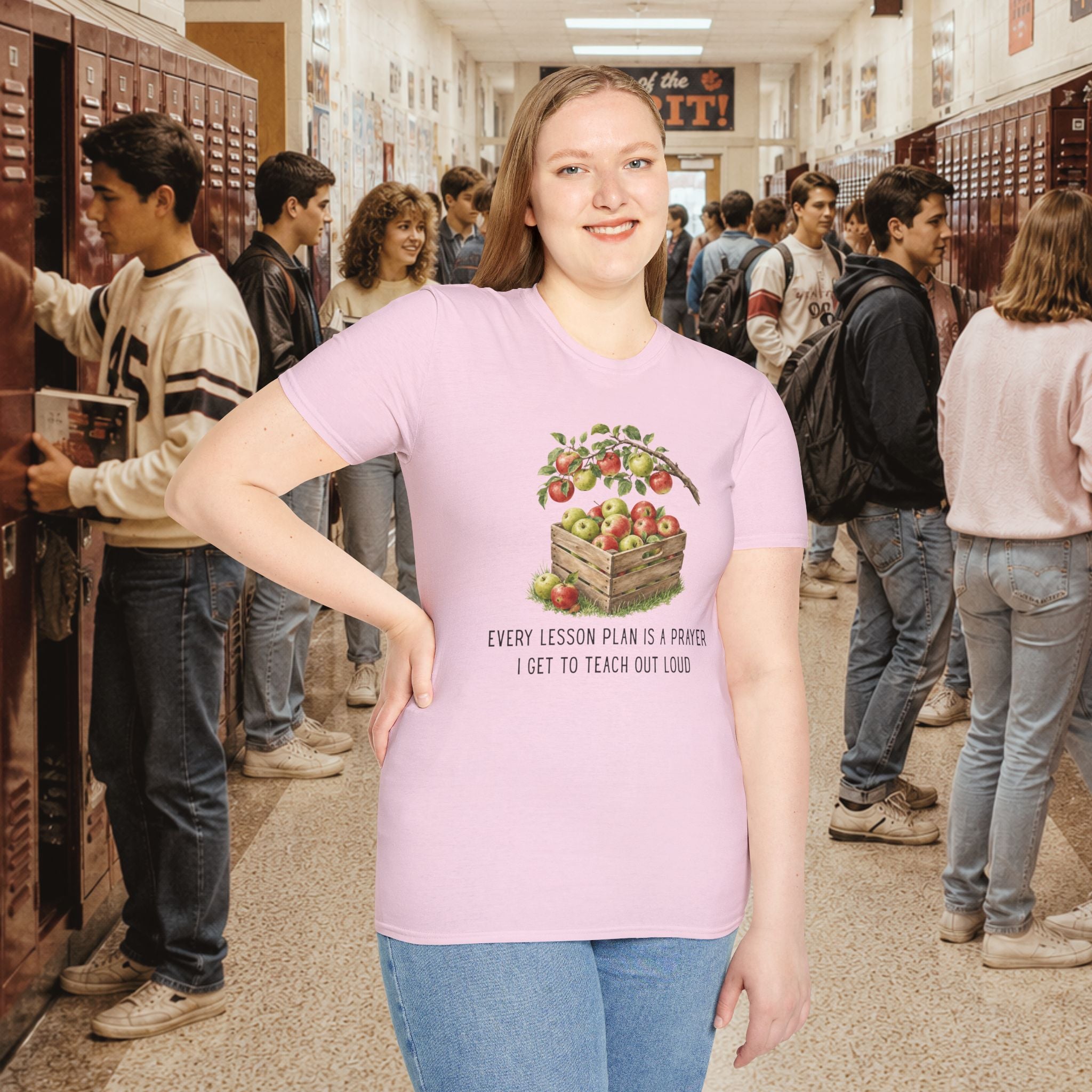 Every Lesson Plan Is a Prayer I Get to Teach Out Loud T-Shirt