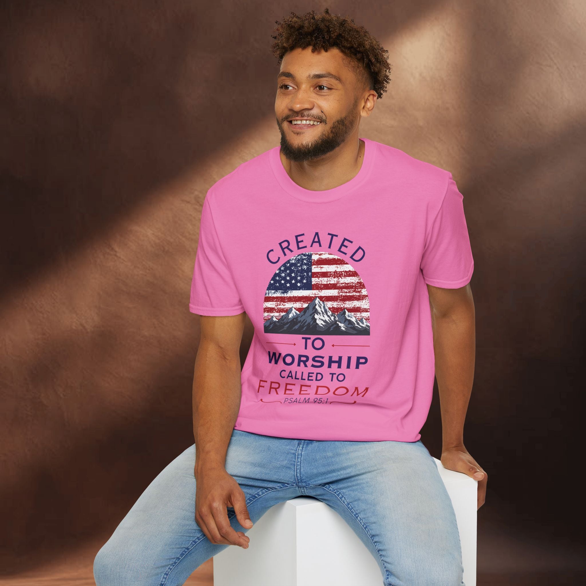 Created to worship called to freedom T-Shirt