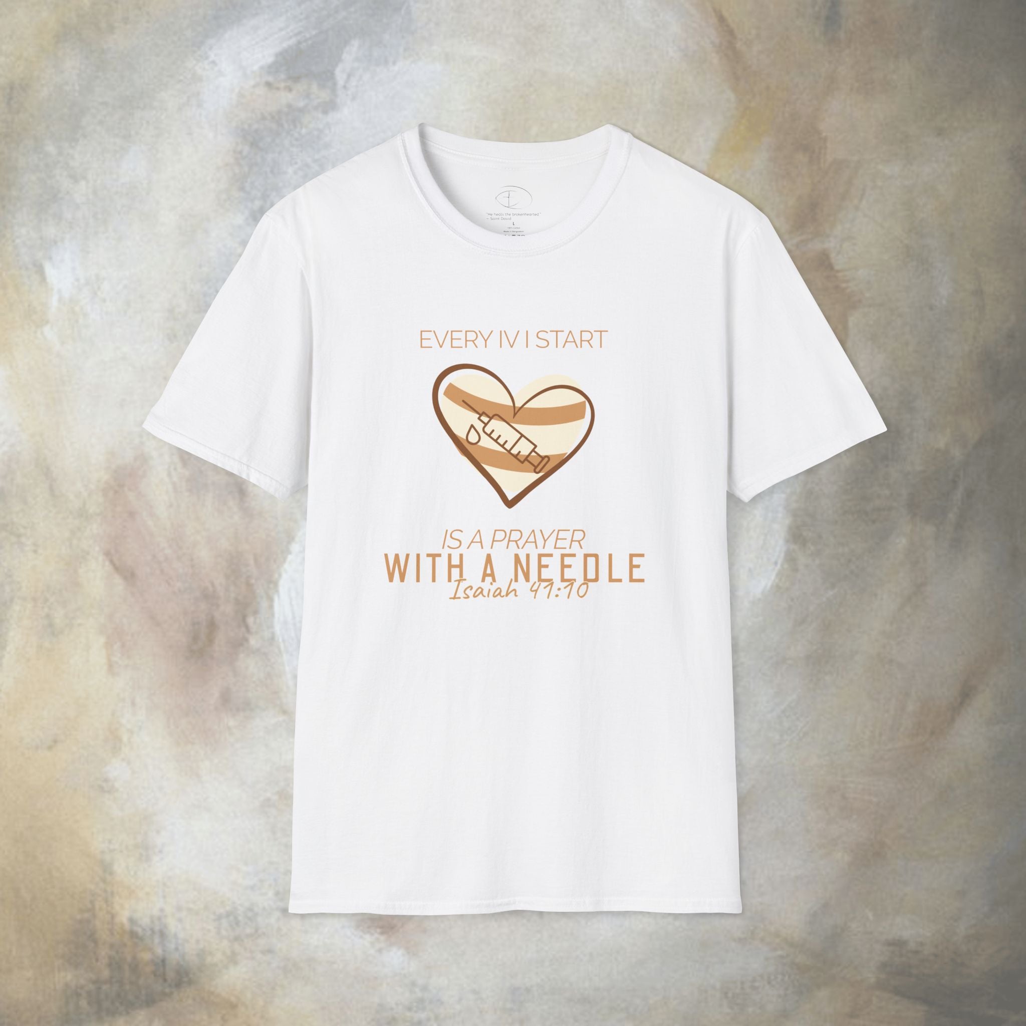 The prayer with a needle T-shirt
