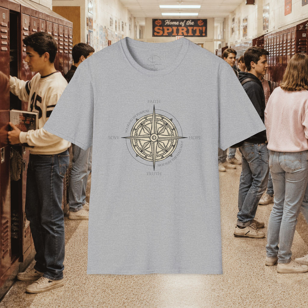 Walking in Purpose, Not Just the Hallway T-Shirt