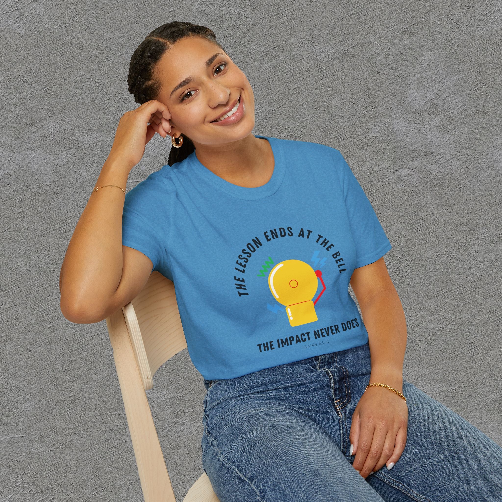 The Impact Never ends - Isaiah 55:11 T-shirt