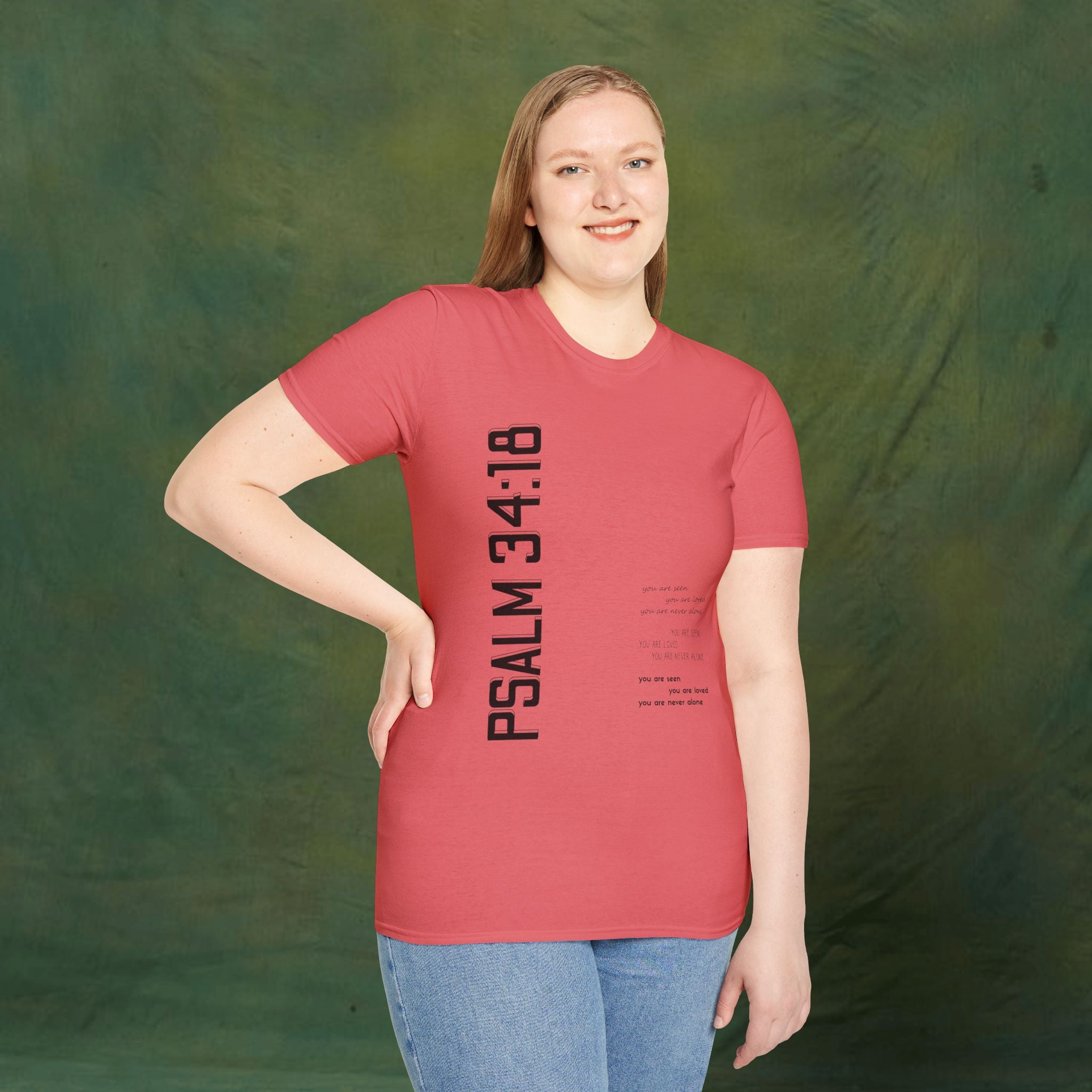 Psalm 34:18 T-Shirt
