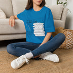 Teacher T-Shirt — “My Classroom Runs On Grace, Love & Prayer” Graphic Tee