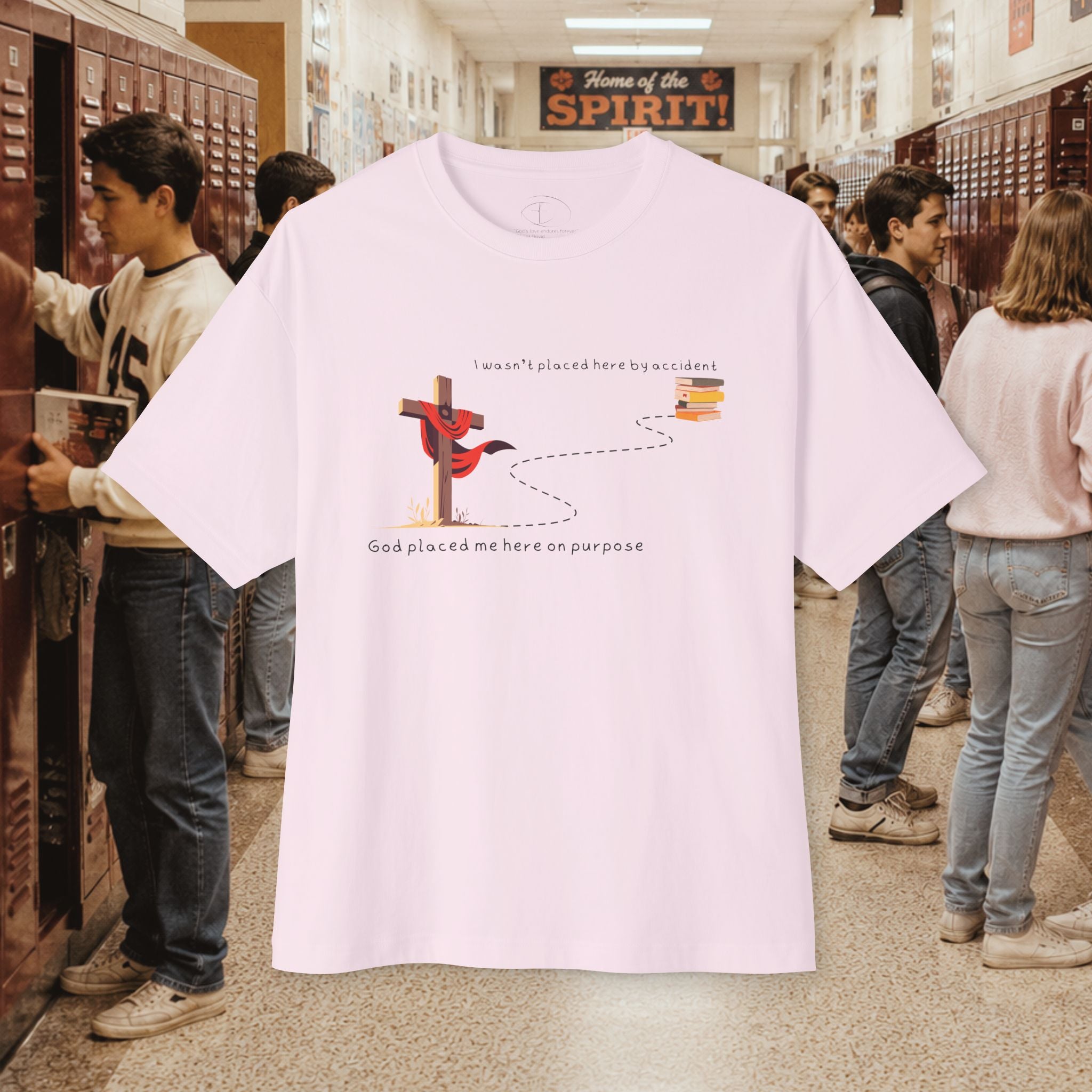 I Wasn’t Placed Here by Accident Oversized T-Shirt