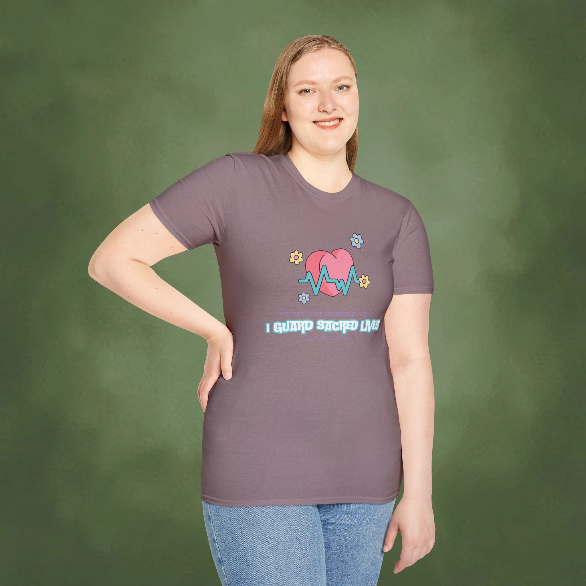 I guard sacred lives - Corinthians 6:19 T-shirt