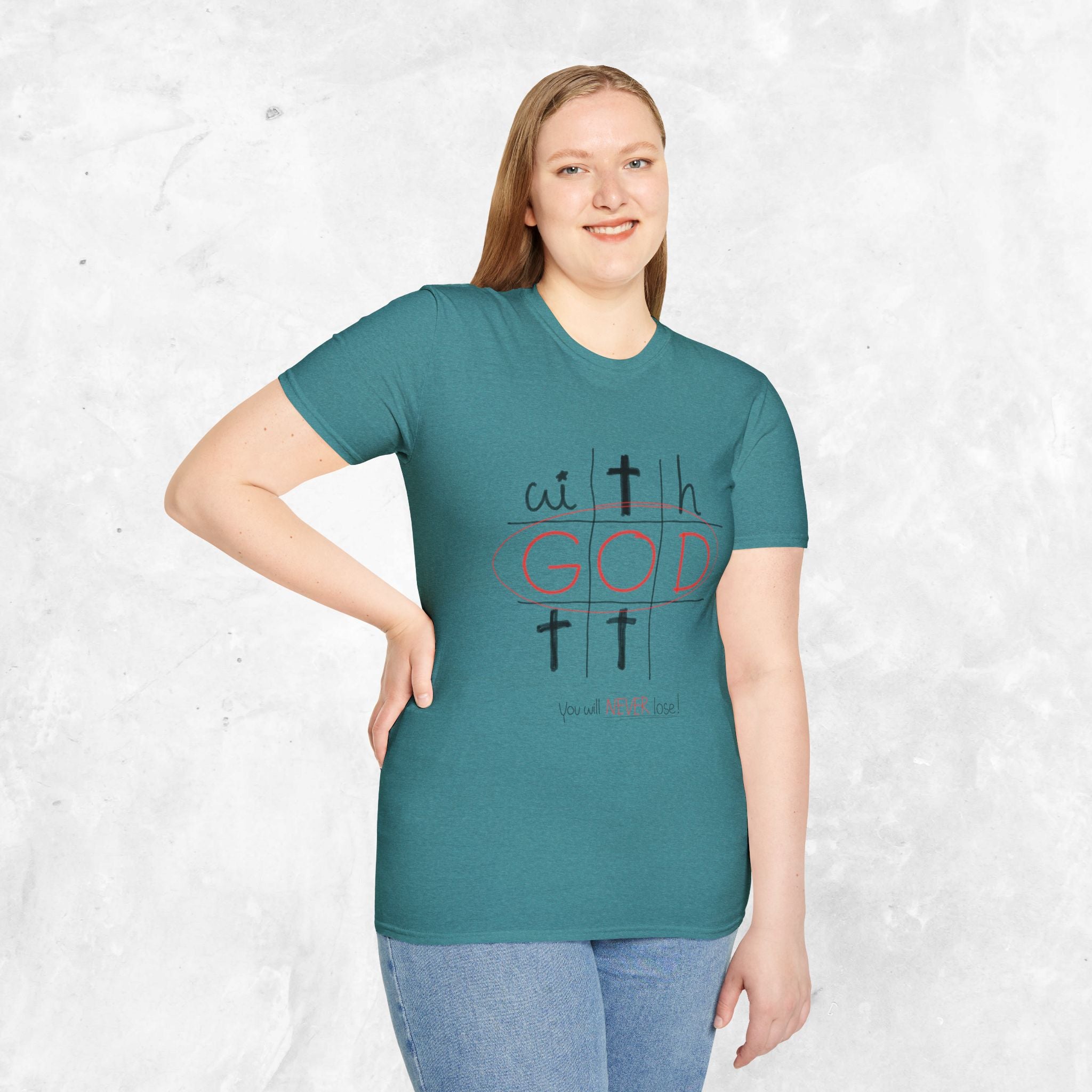 With God - You will never lose T-Shirt