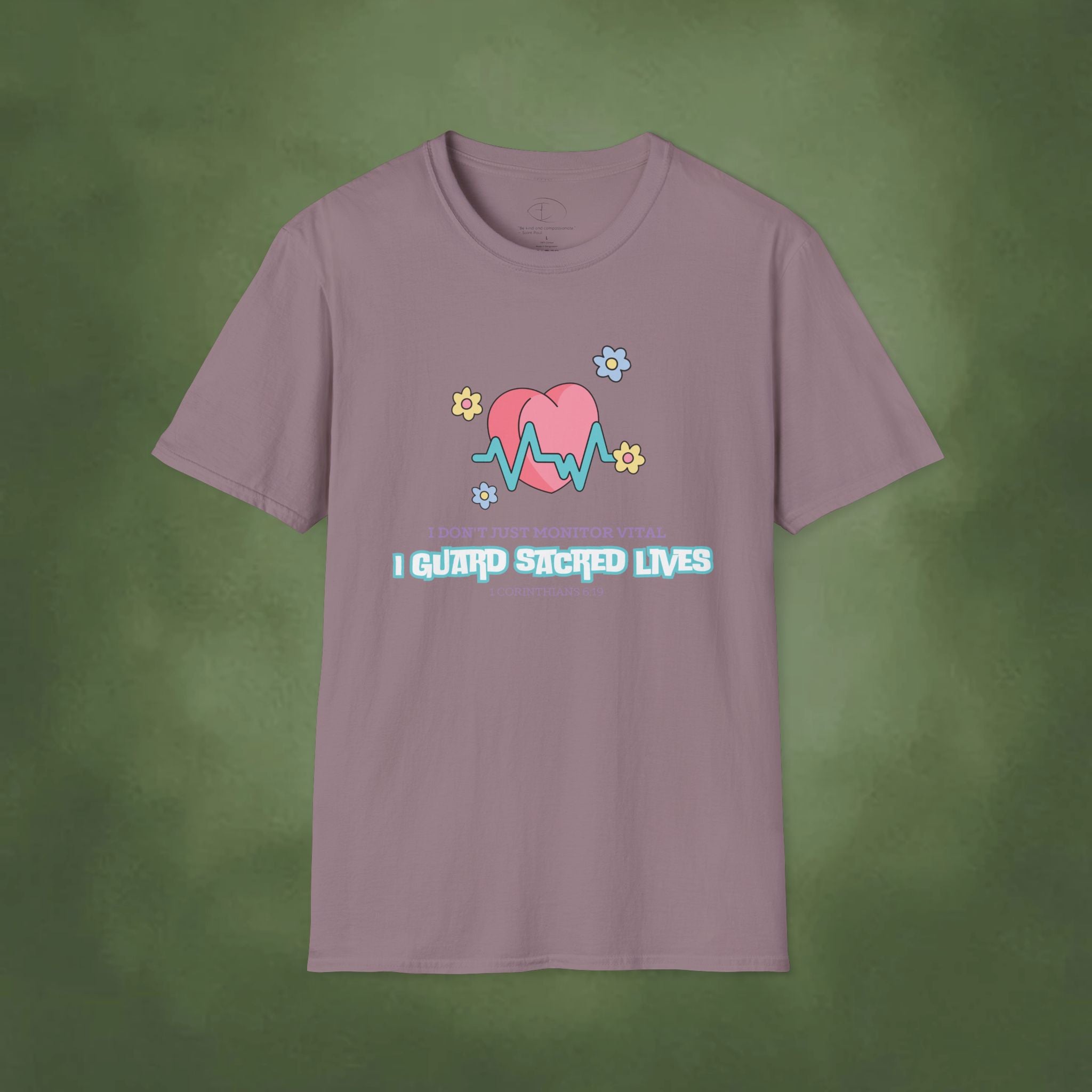 I guard sacred lives - Corinthians 6:19 T-shirt