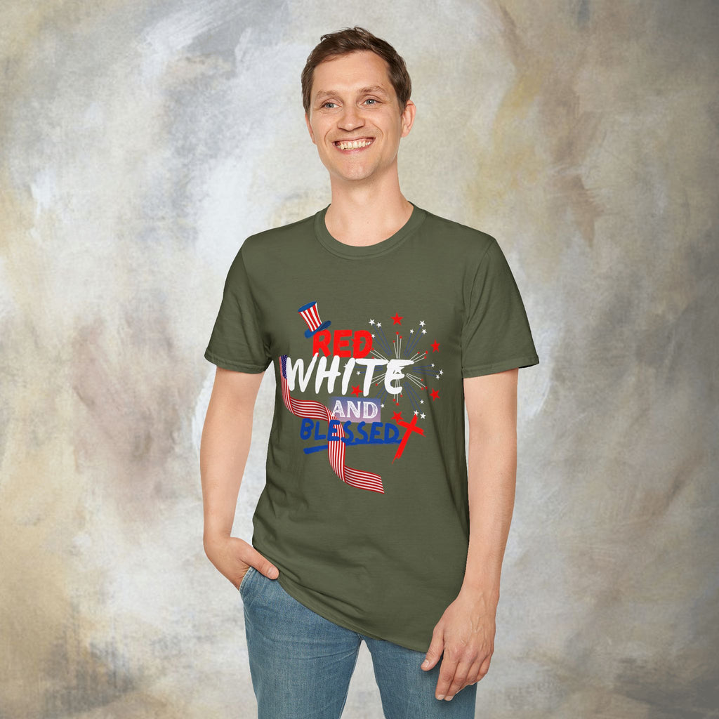 Red White and Blessed T-Shirt