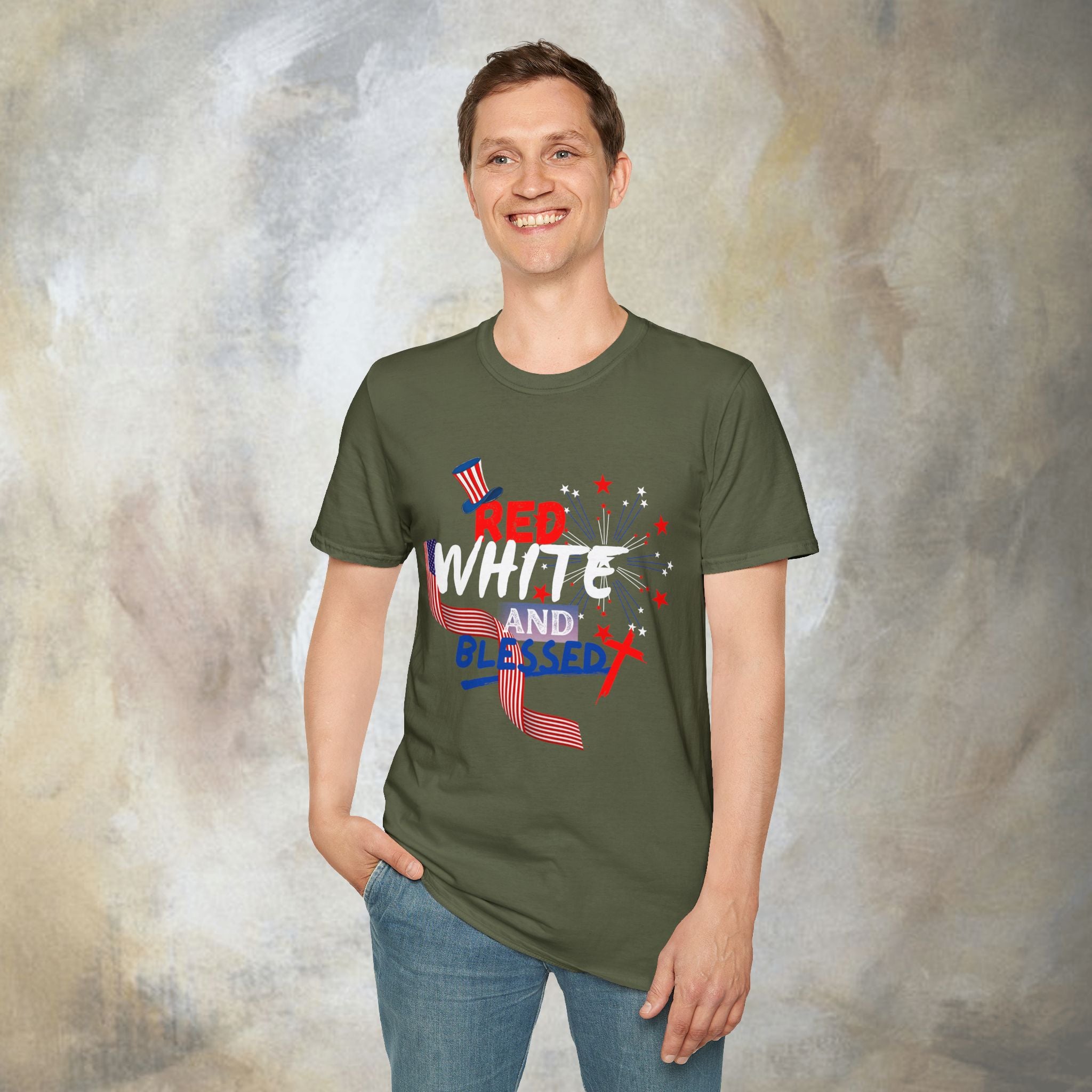 Red White and Blessed T-Shirt