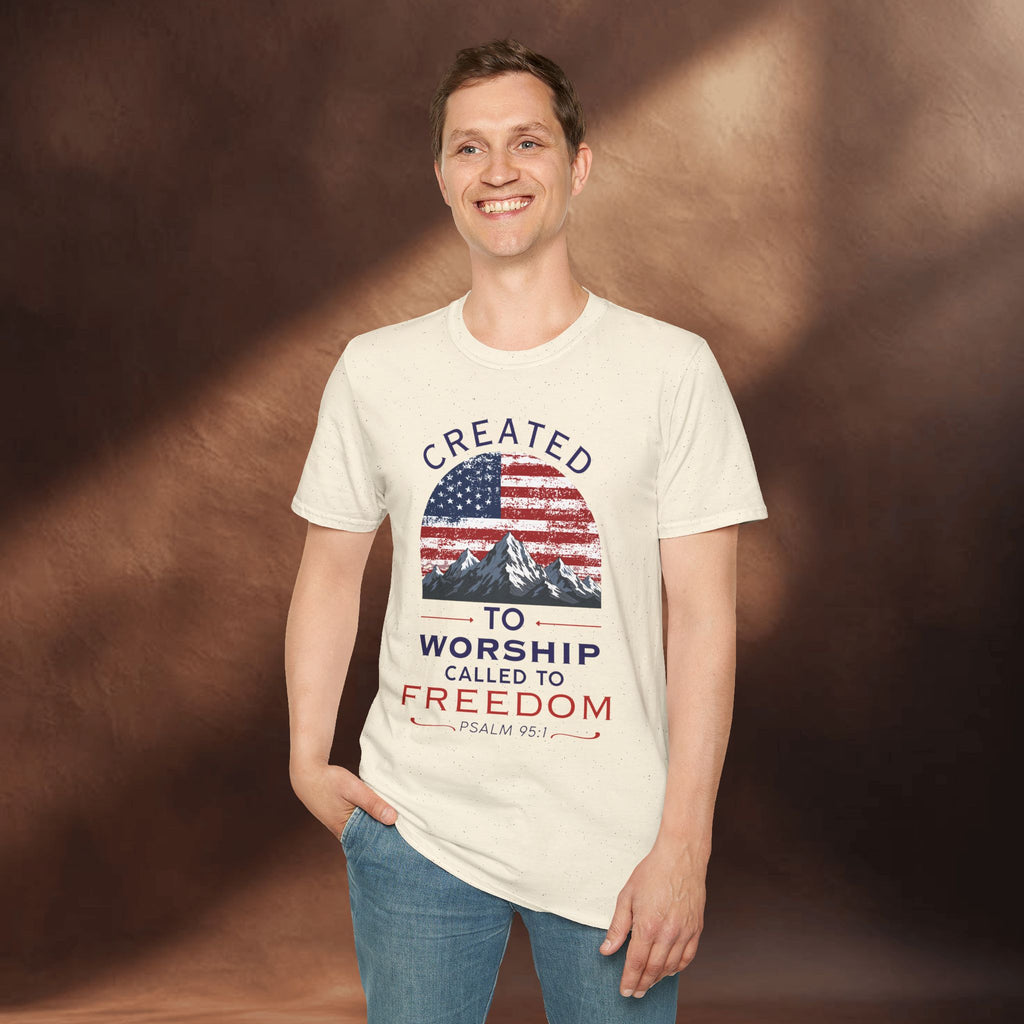 Created to worship called to freedom T-Shirt