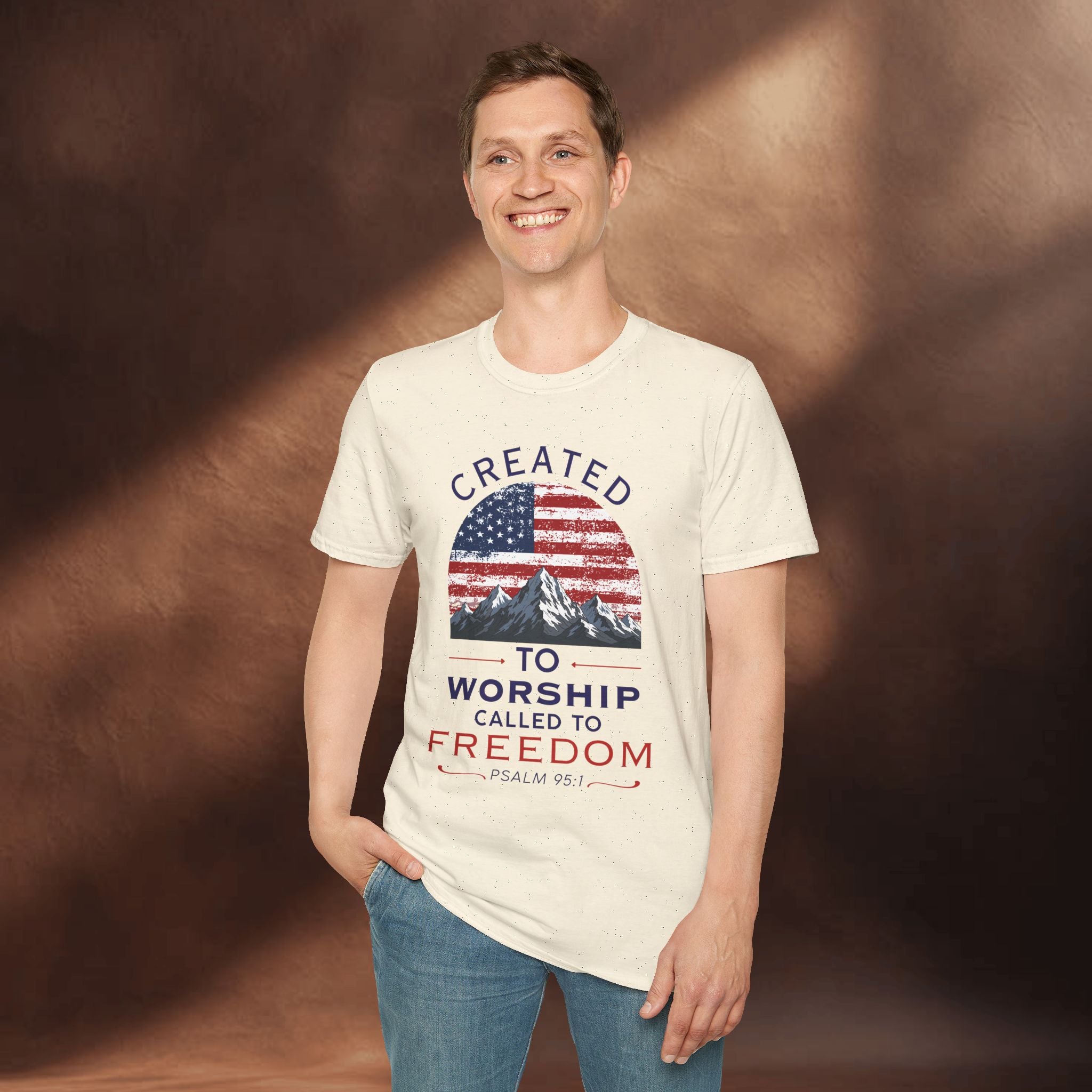 Created to worship called to freedom T-Shirt
