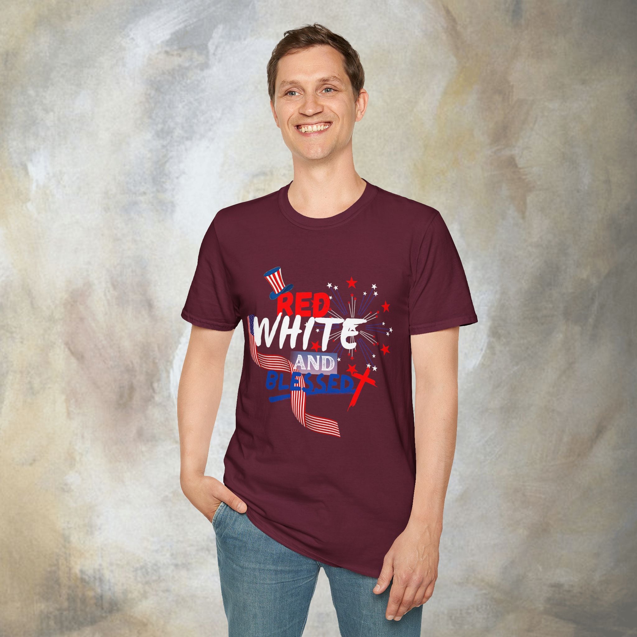 Red White and Blessed T-Shirt