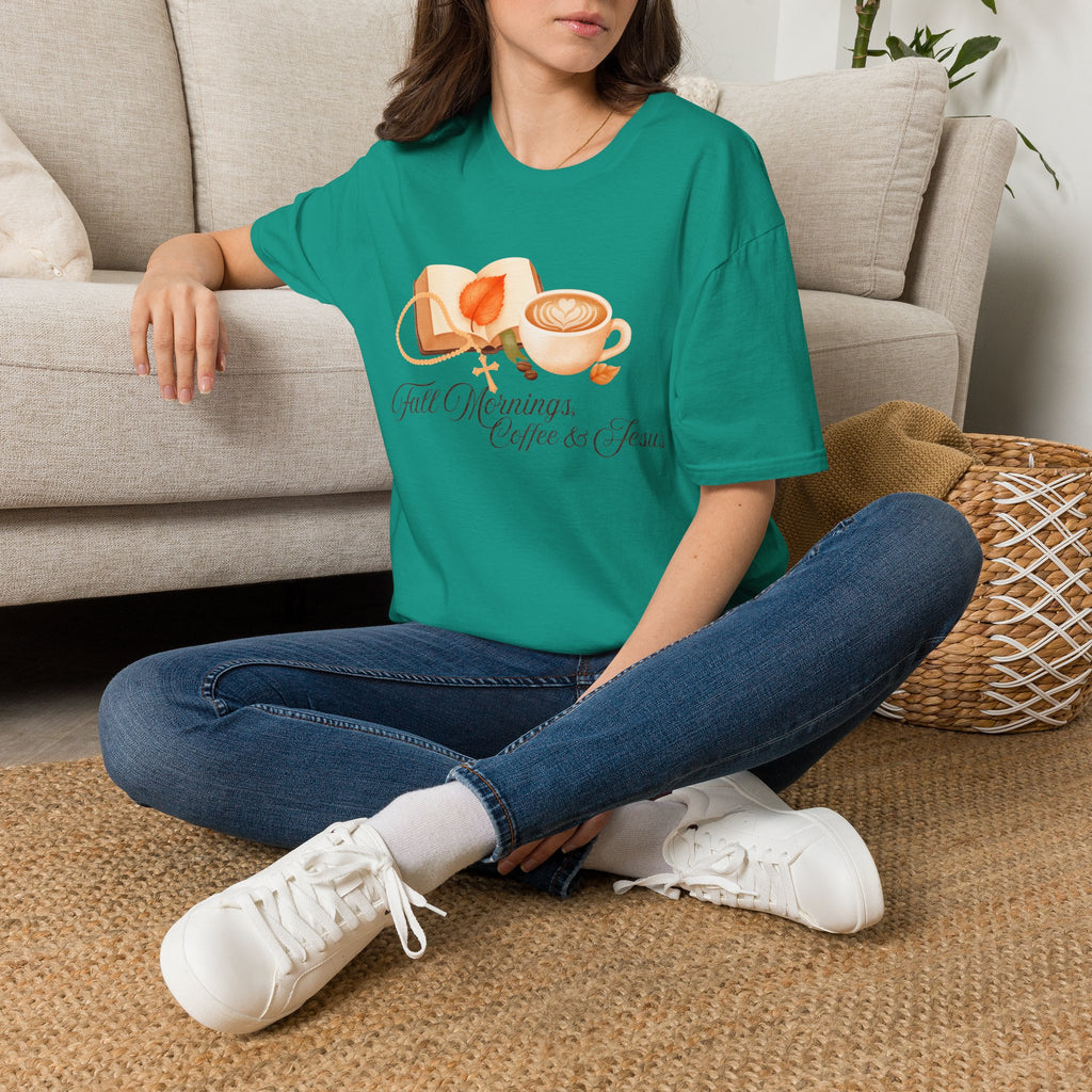 Fall Mornings Coffee T-Shirt