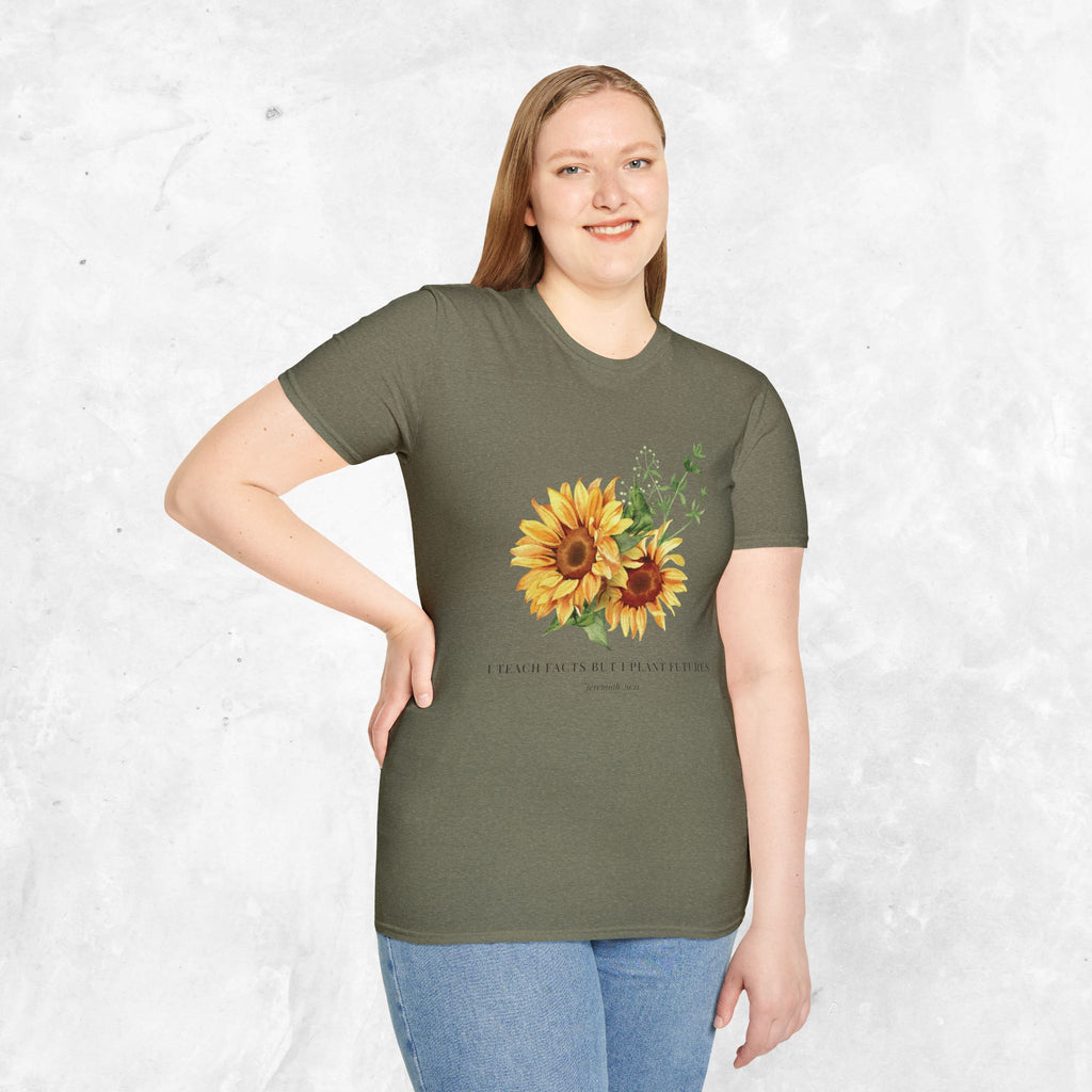 Jeremiah 29:11 T-shirt - Sunflower front
