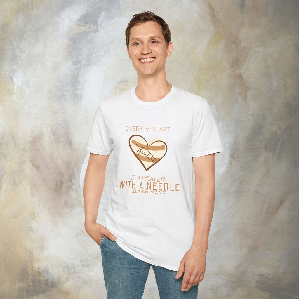 The prayer with a needle T-shirt