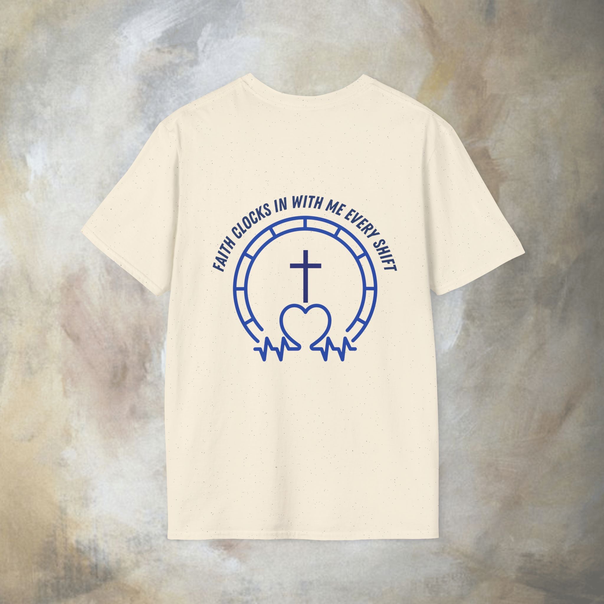 Faith clocks in with me every shift T-Shirt