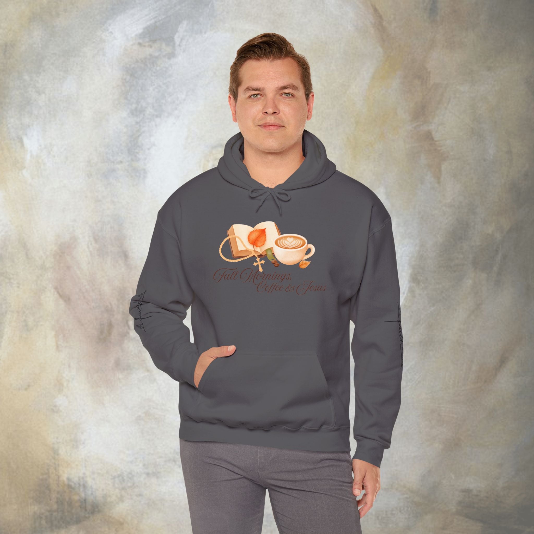 Fall Mornings: Coffee & Jesus Hoodie