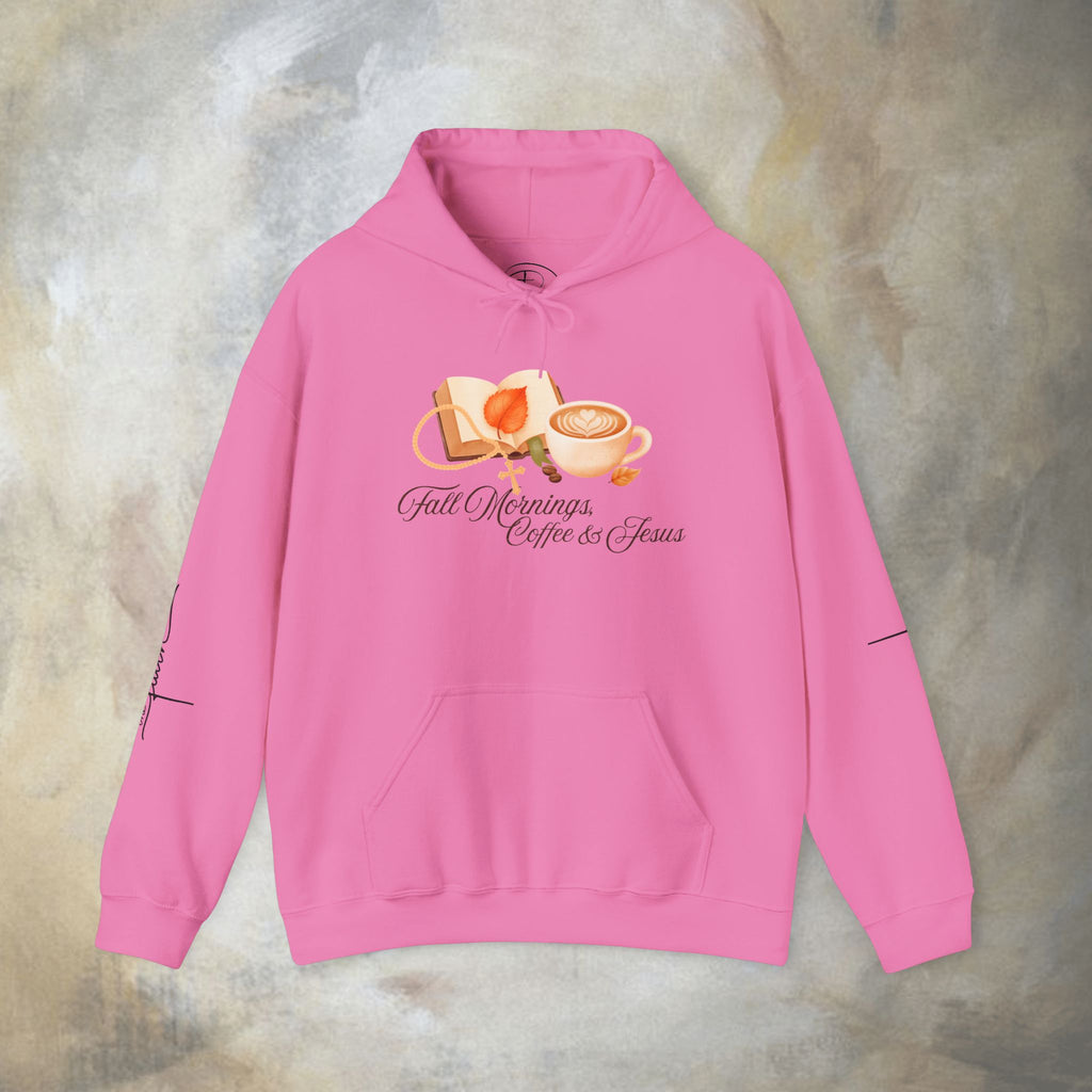 Fall Mornings: Coffee & Jesus Hoodie