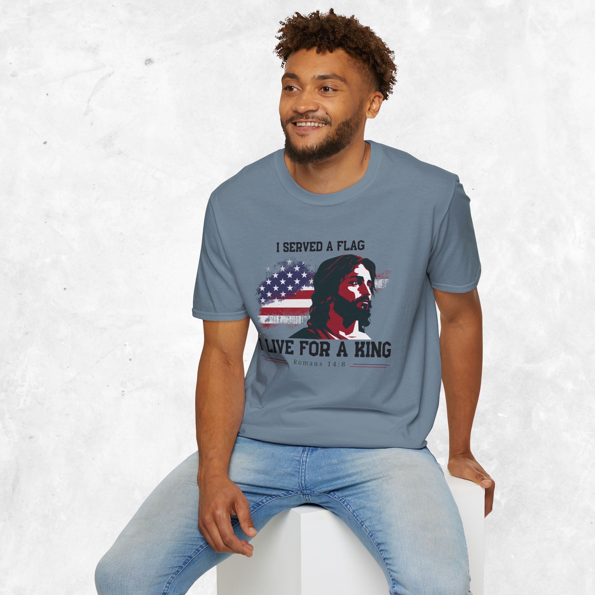 I Served a Flag, I Live for a King T-Shirt