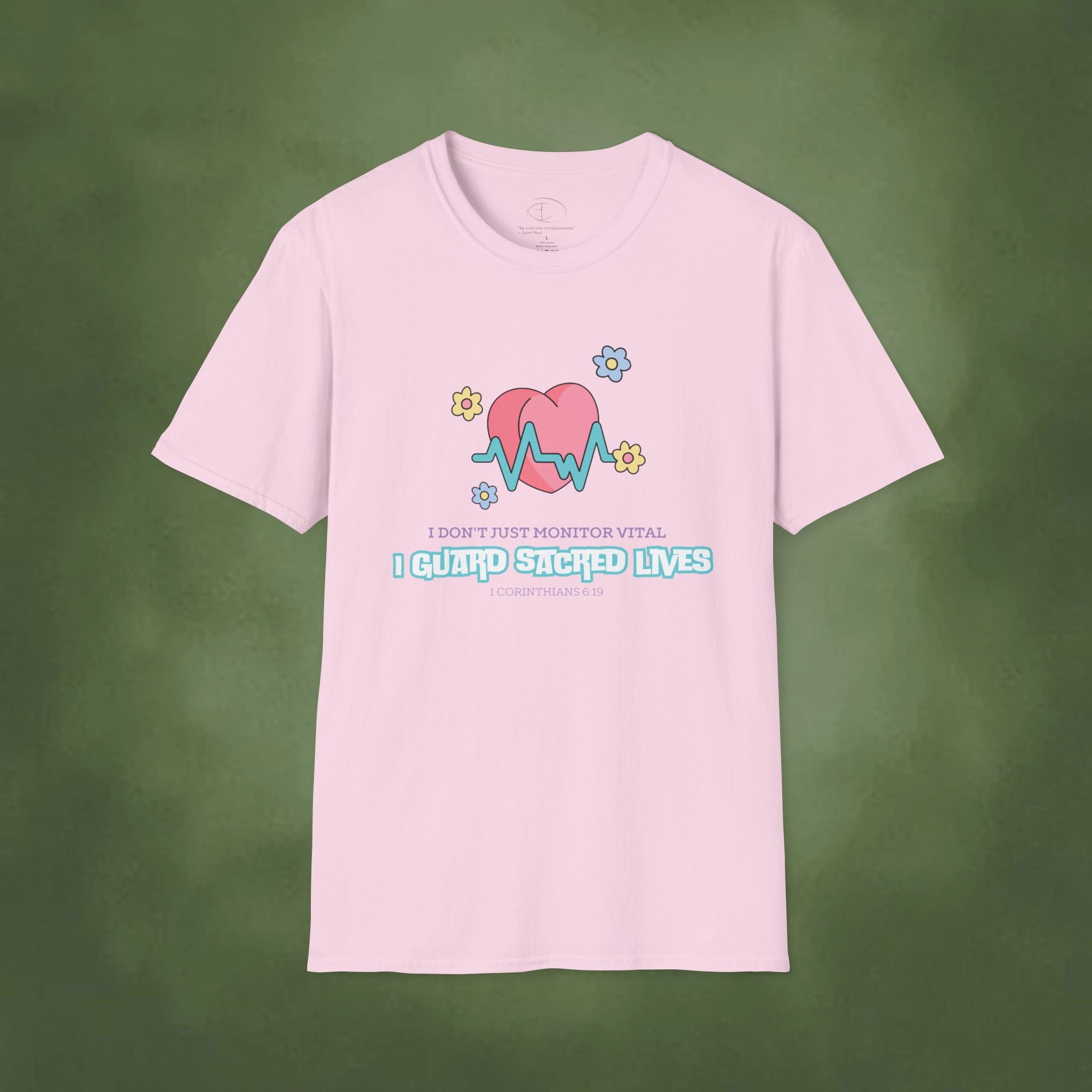 I guard sacred lives - Corinthians 6:19 T-shirt