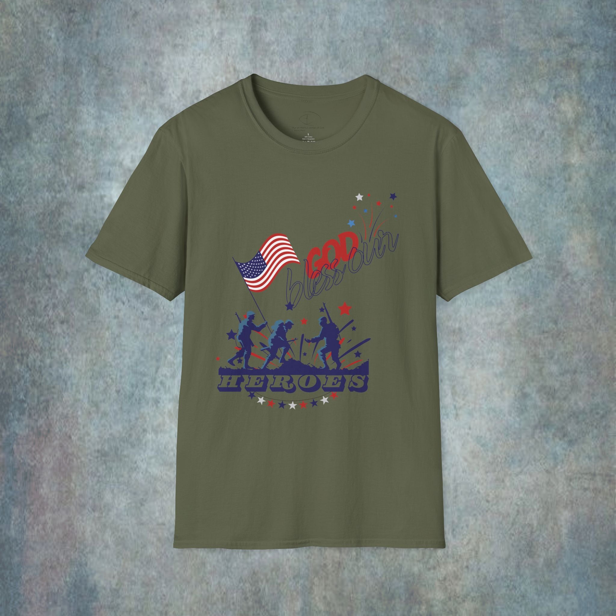 God Bless our heroes T-Shirt