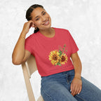 Jeremiah 29:11 T-shirt - Sunflower front