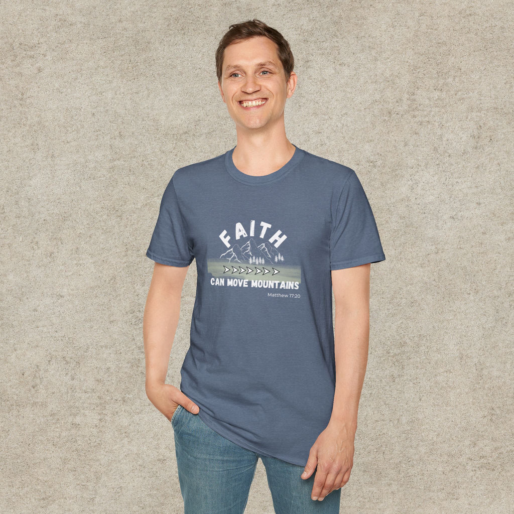 "Faith Can Move Mountains" T-shirt