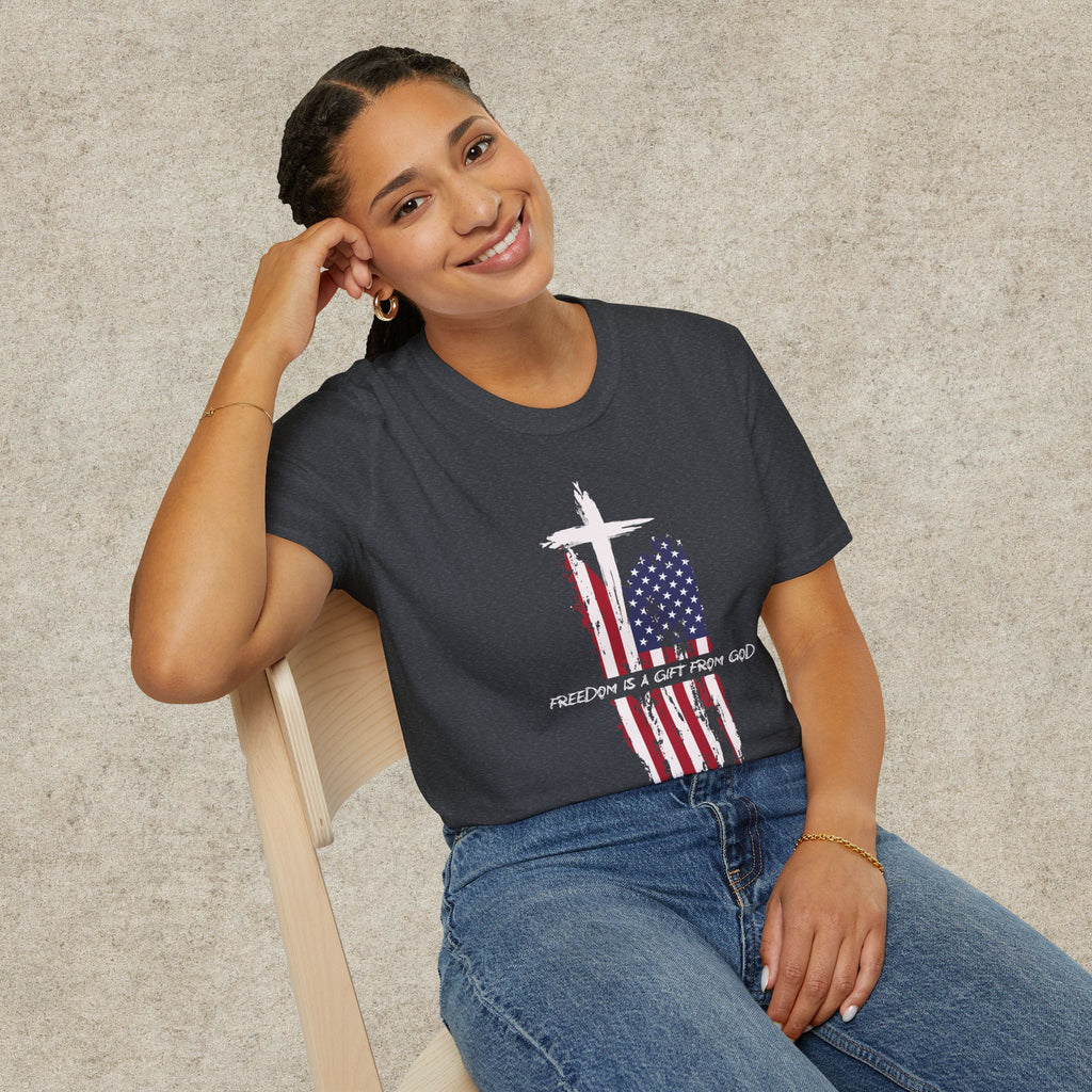Freedom is a gift from God T-shirt
