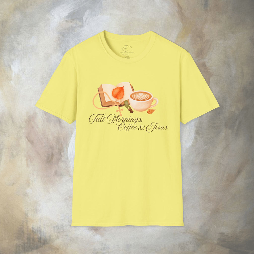 Fall Mornings Coffee T-Shirt