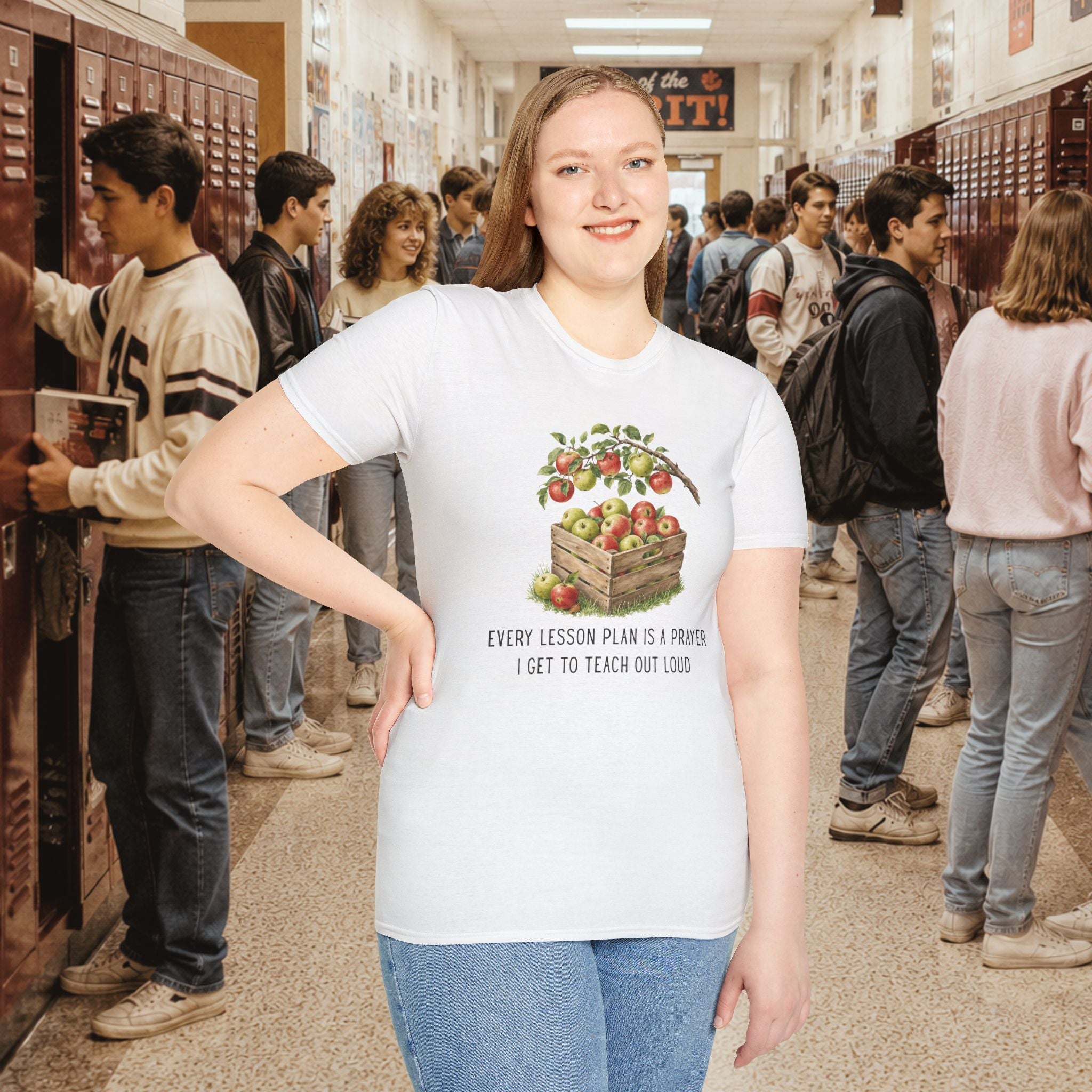 Every Lesson Plan Is a Prayer I Get to Teach Out Loud T-Shirt