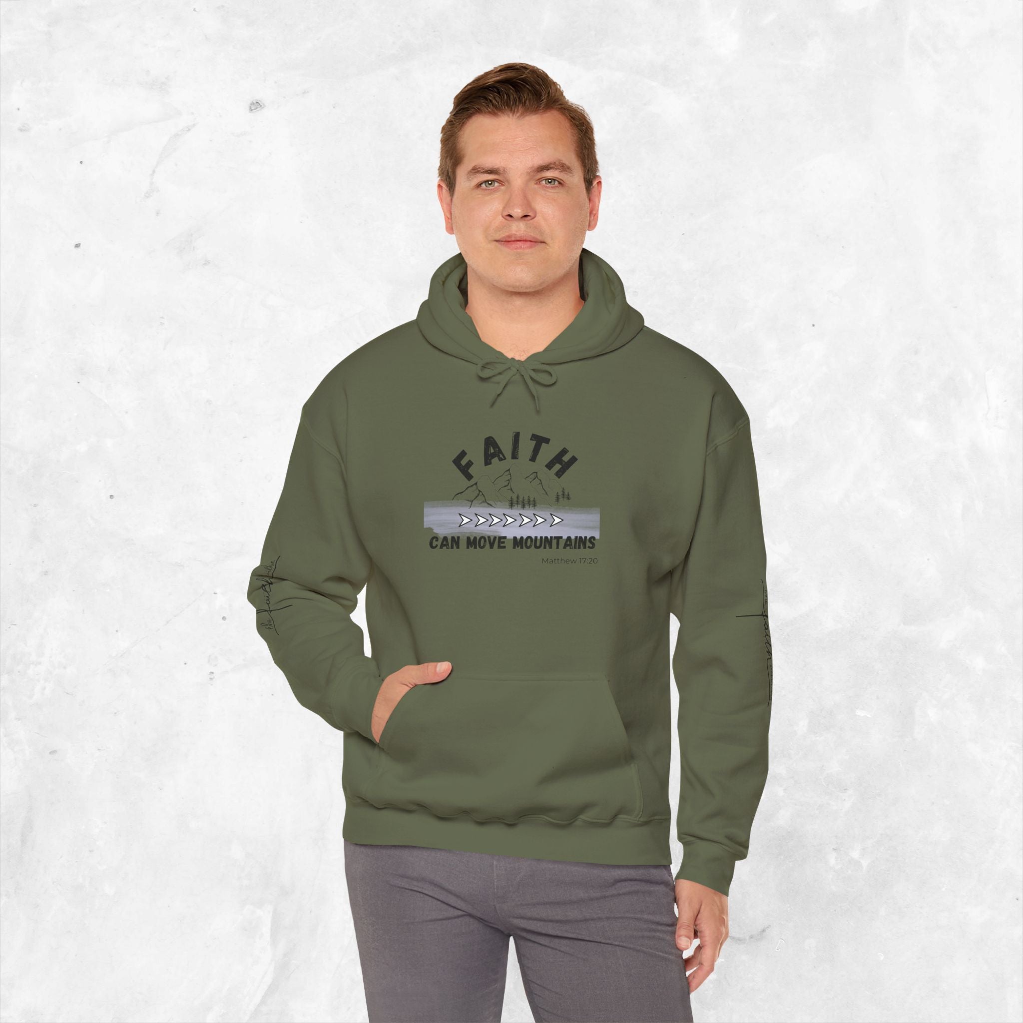 Faith Can Move Mountains Hoodie