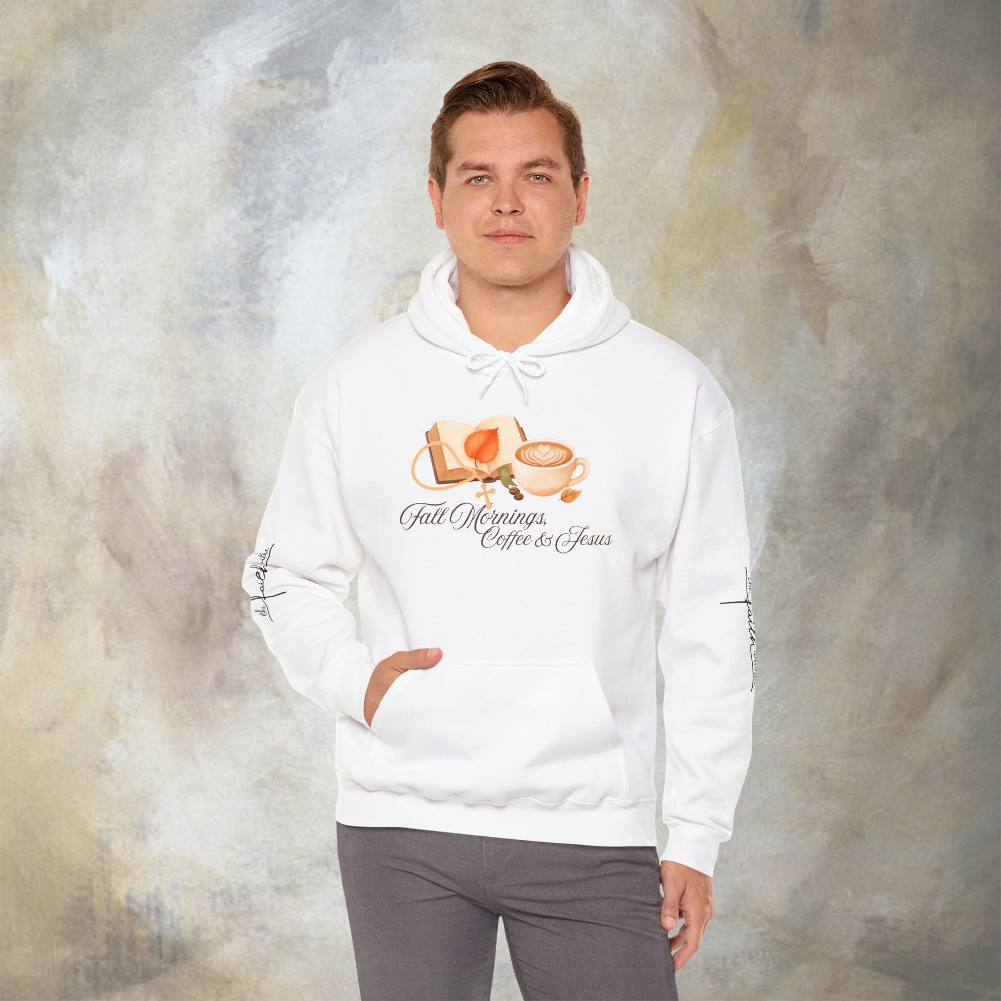 Fall Mornings: Coffee & Jesus Hoodie