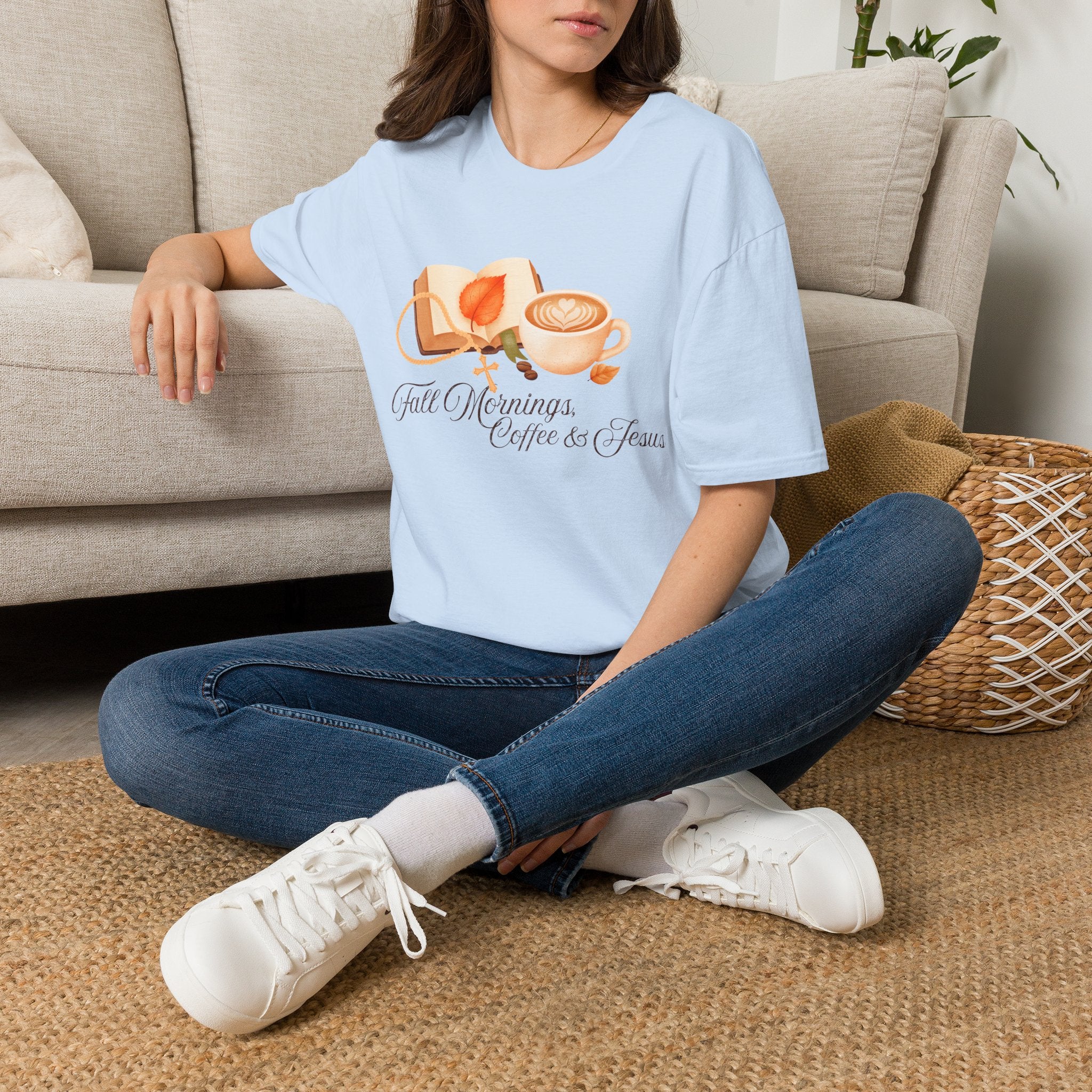 Fall Mornings Coffee T-Shirt