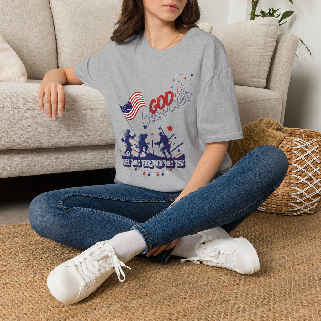 God Bless our heroes T-Shirt