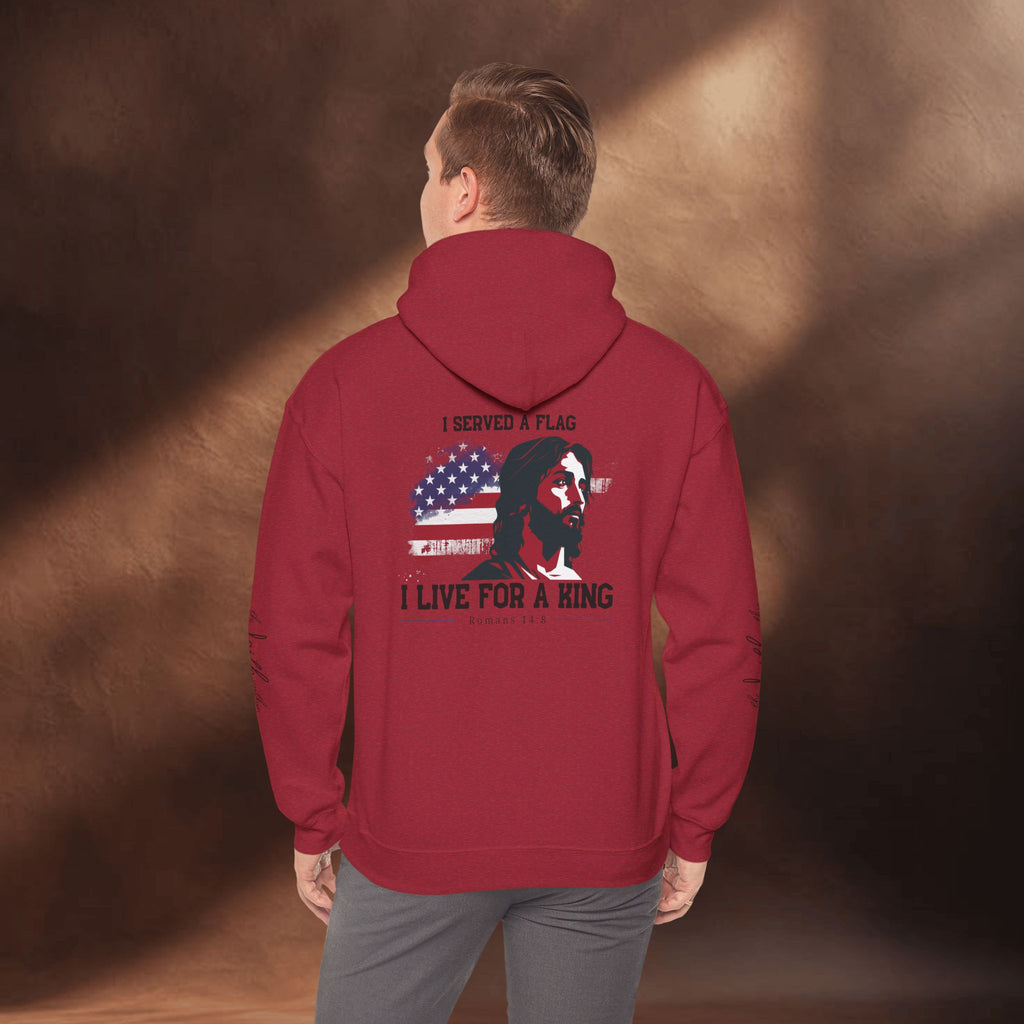 I Live For A King Hoodie