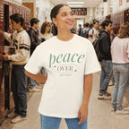 Peace Over Pressure Oversized Boxy T-Shirt